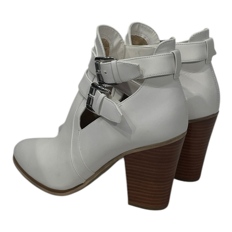 MICHAEL KORS/Booties/US 8/Leather/WHT/Walden Ankle