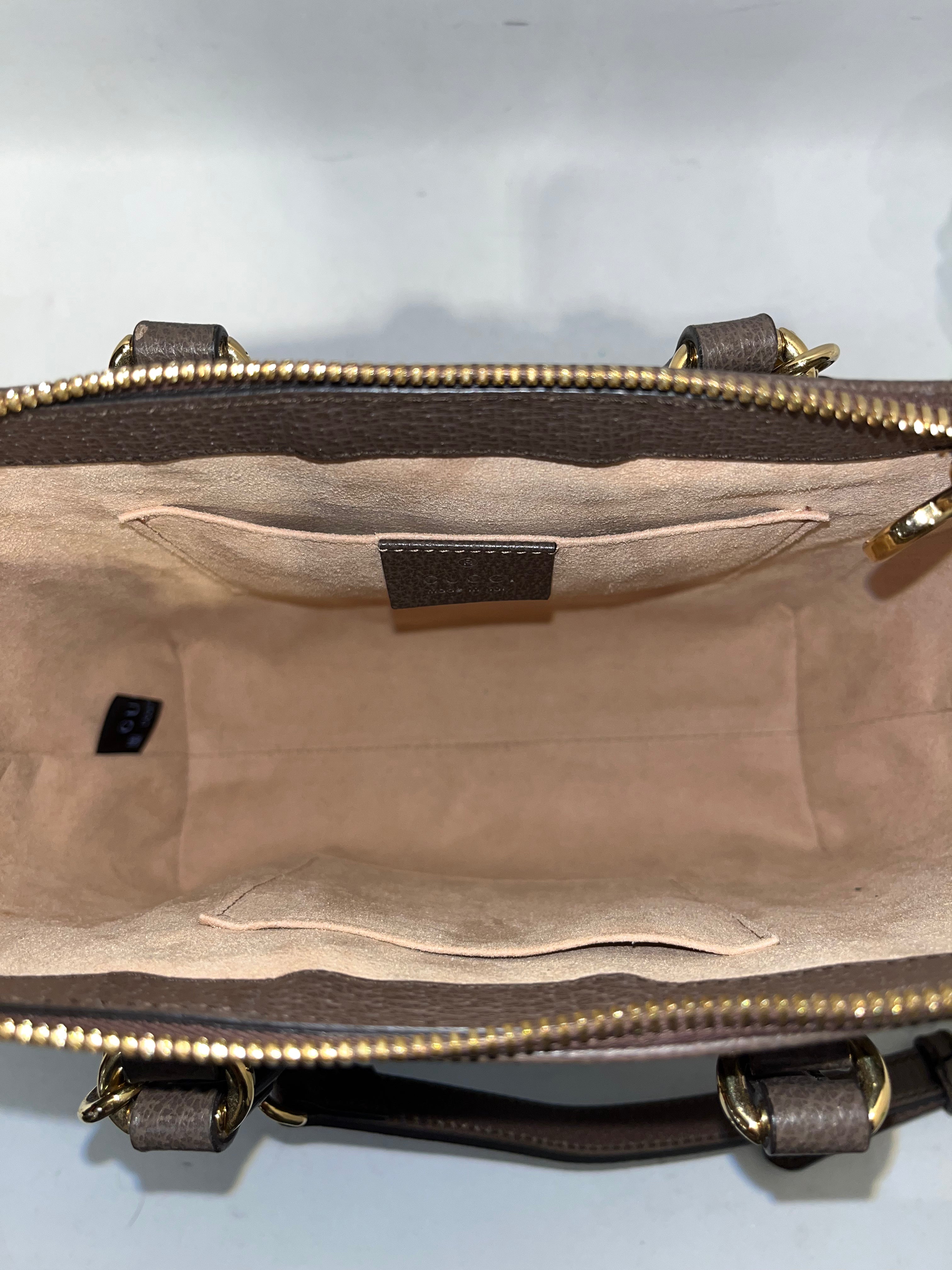 GUCCI/Hand Bag/All Over Print/Leather/KHK/GG Supreme Ophidia small view 8