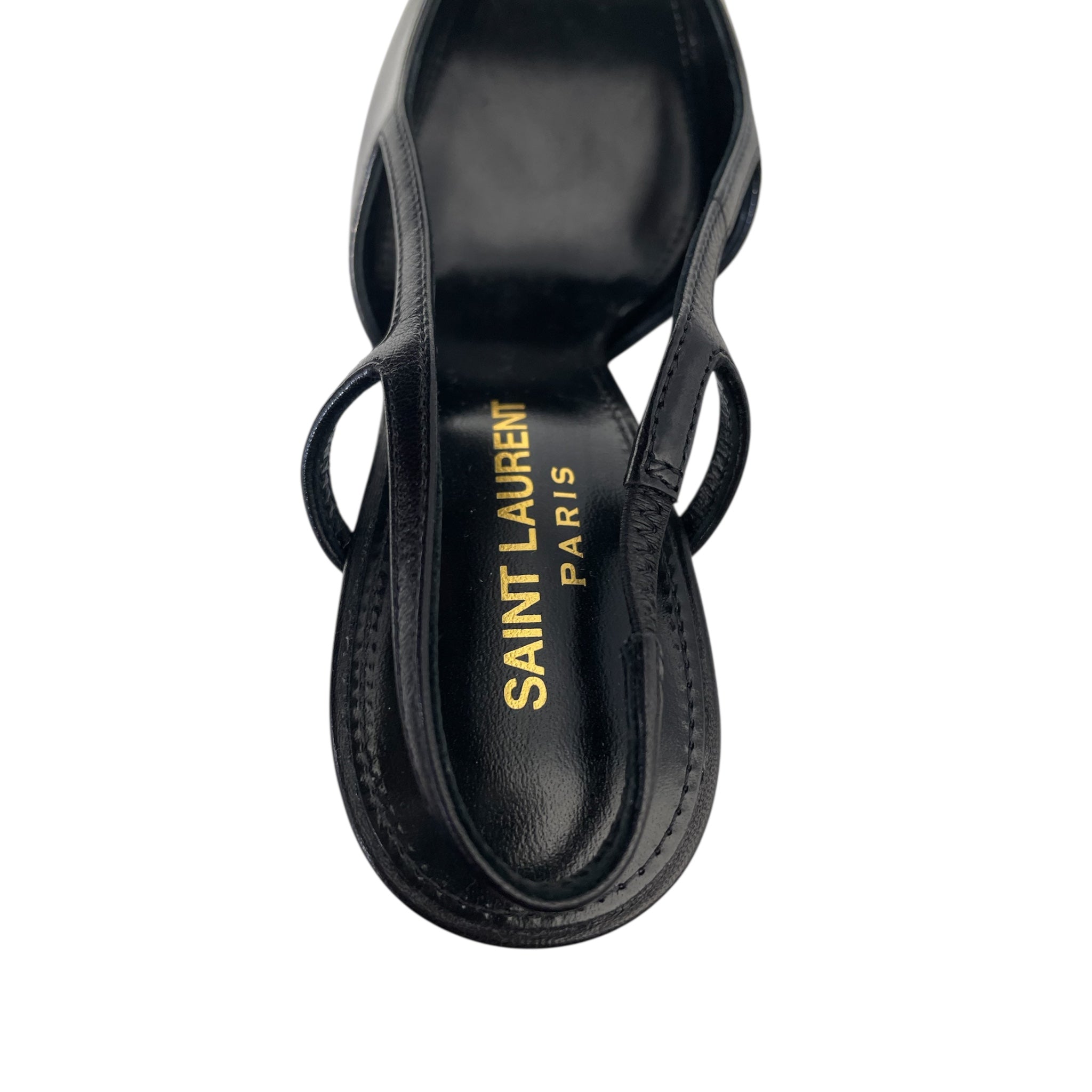 SAINT LAURENT/Low-Sneakers/Leather/BLK/ view 3