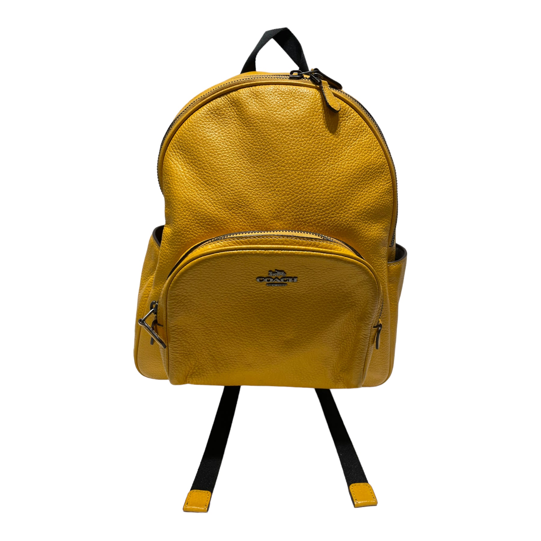 COACH/Backpack/Leather/YEL/ 2nd STREET USA