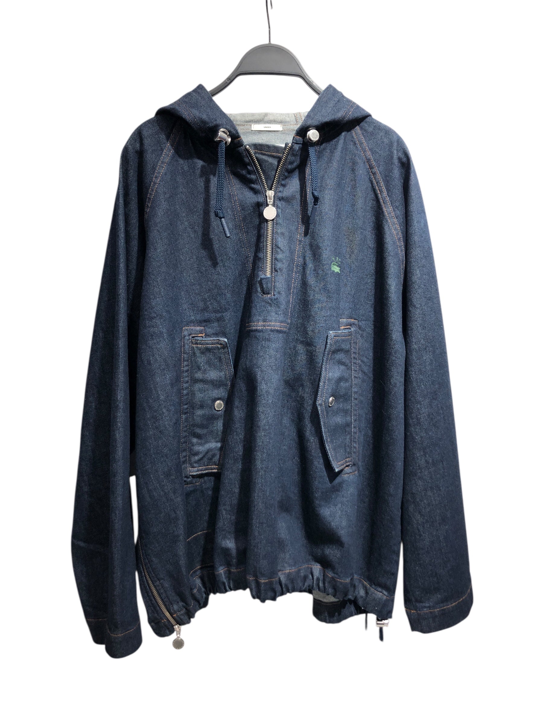 A.P.C./LACOSTE/Denim Jkt/L/Cotton/BLU/ view 1
