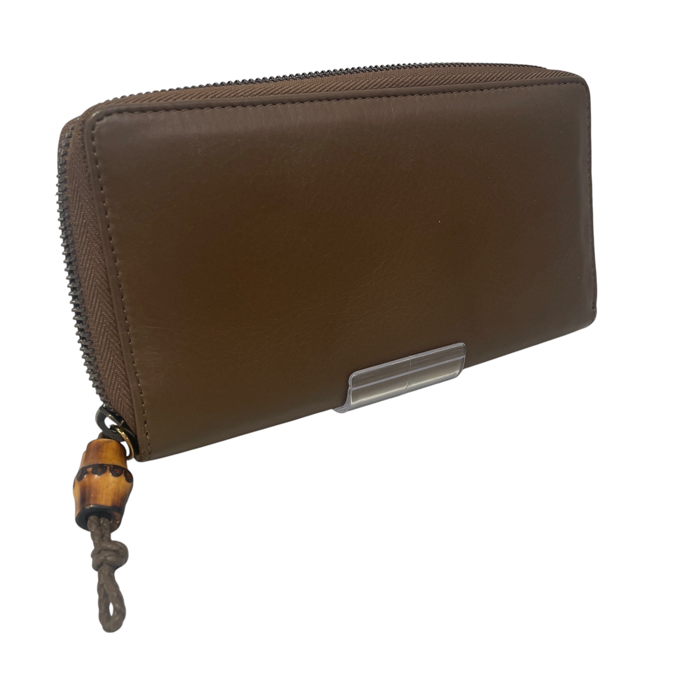 GUCCI/Long Wallet/Leather/BRW/L's/Bamboo Tassel view 2