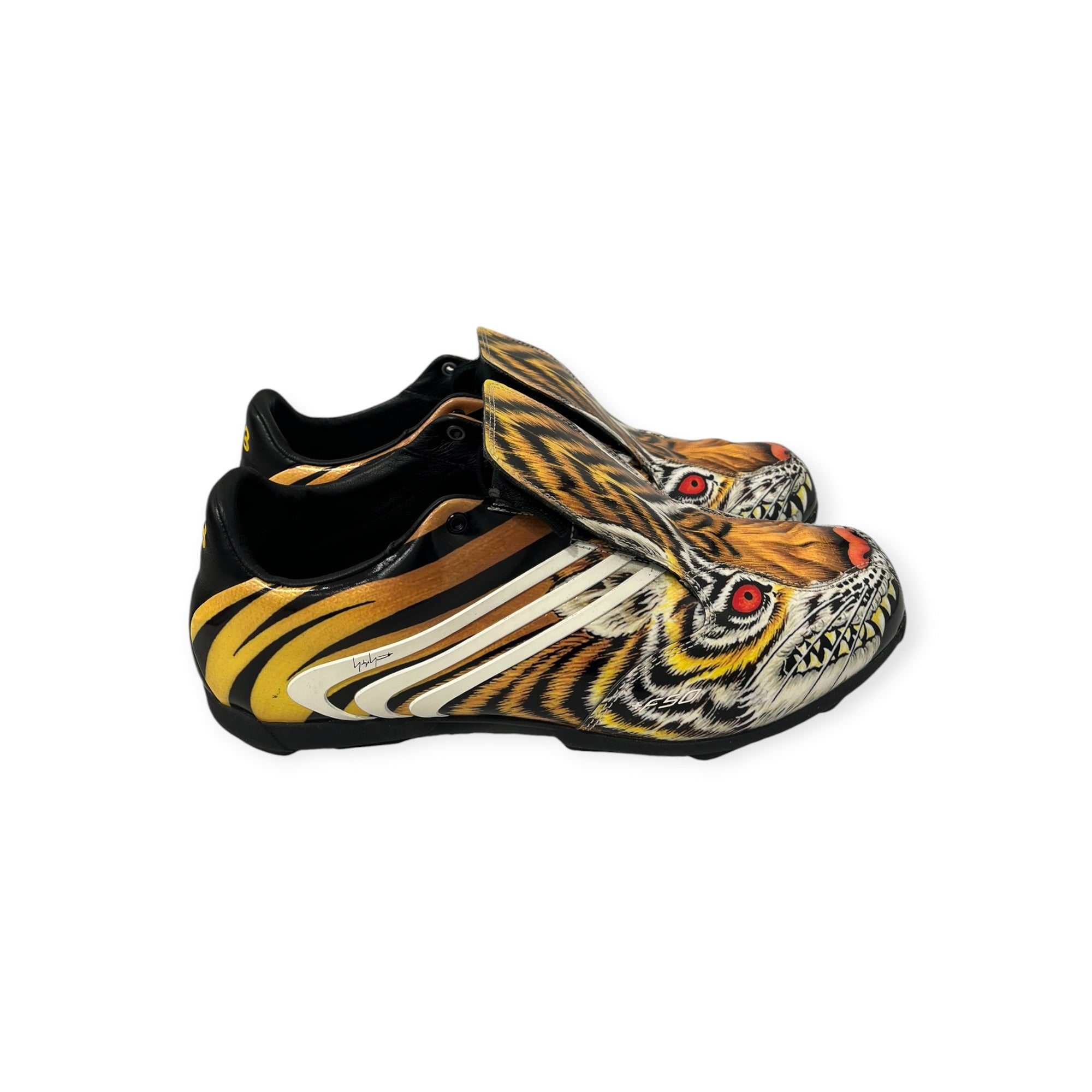 Y-3/Low-Sneakers/US 11/All Over Print/YEL/BEAST PACK TIGER view 4
