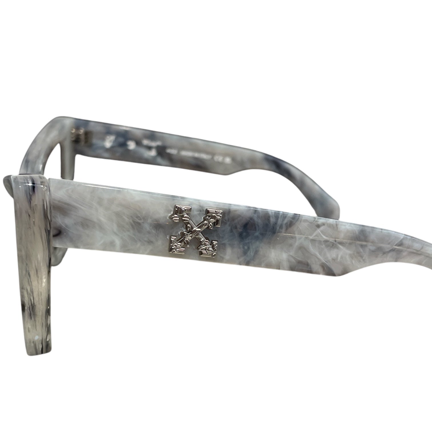 OFF-WHITE/Sunglasses/Celluloid/GRY/Oval/L's/EDVARD view 3