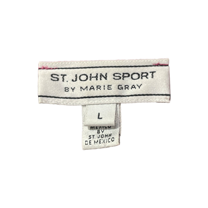 ST. JOHN SPORT /Heavy Cardigan/L/MLT/Zip Up Knit Cardigan