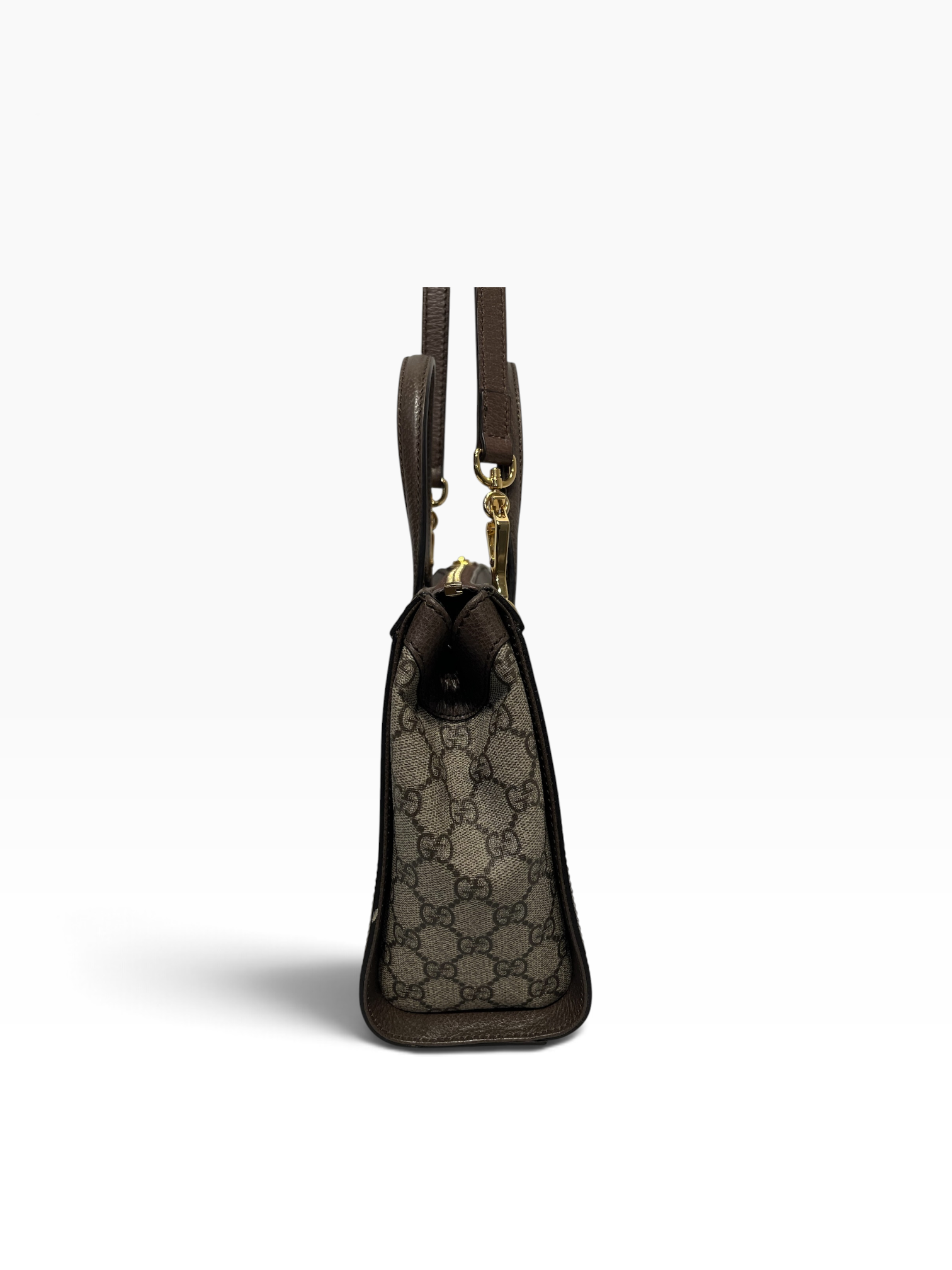 GUCCI/Hand Bag/All Over Print/Leather/KHK/GG Supreme Ophidia small view 5