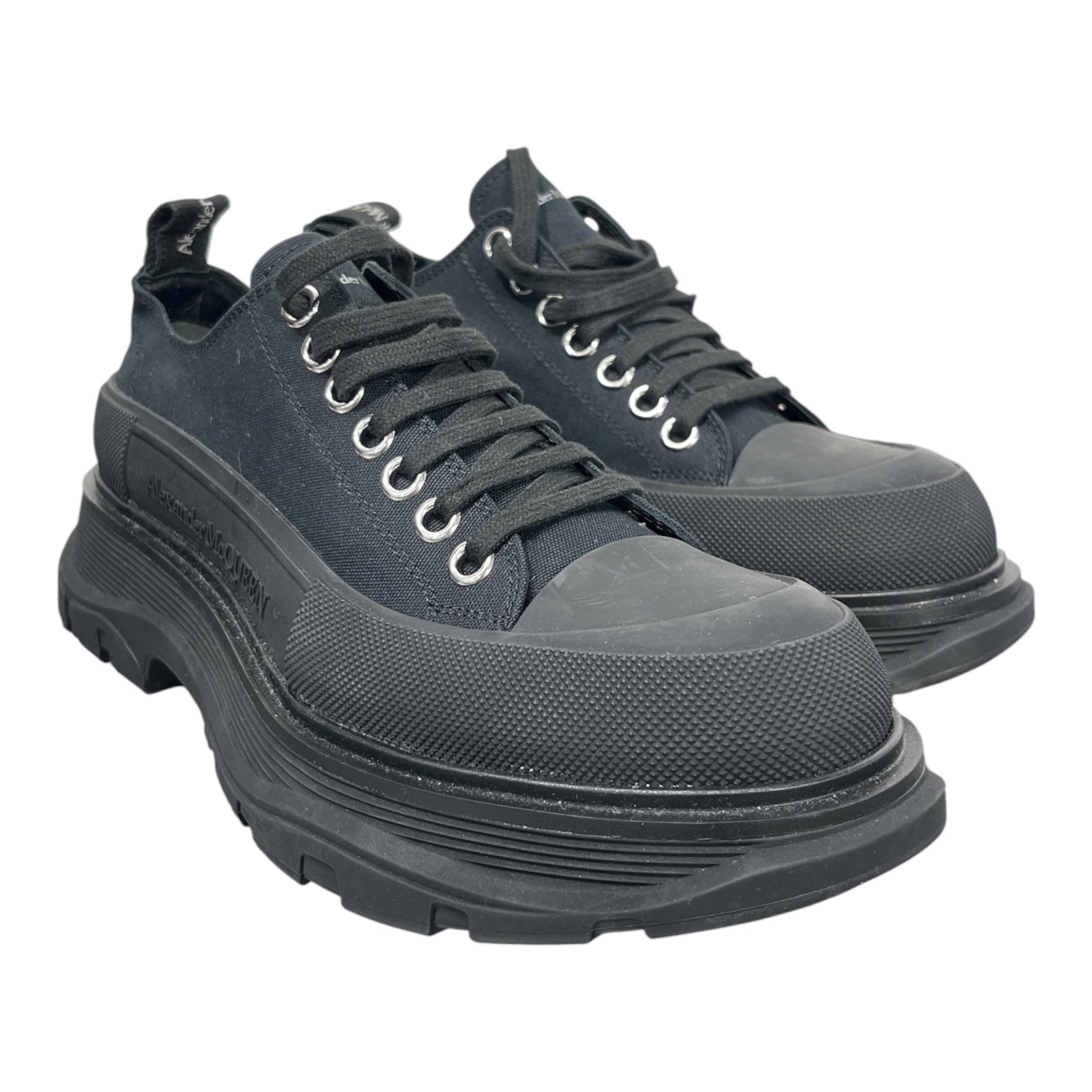 Alexander McQueen/Low-Sneakers/EU 40/BLK/TREAD SLICK view 1
