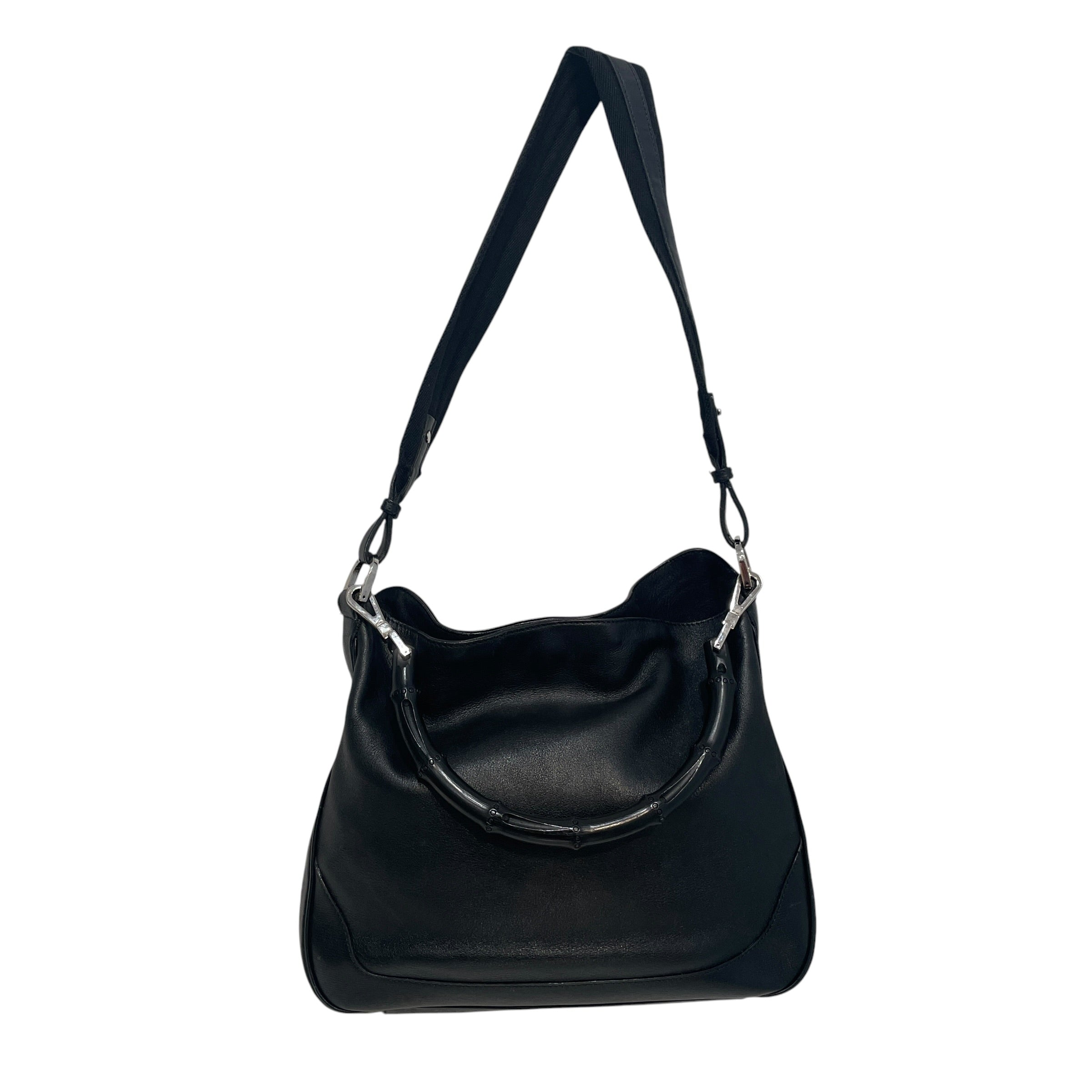 GUCCI/Bag/Leather/BLK/Babo Hand bag view 1