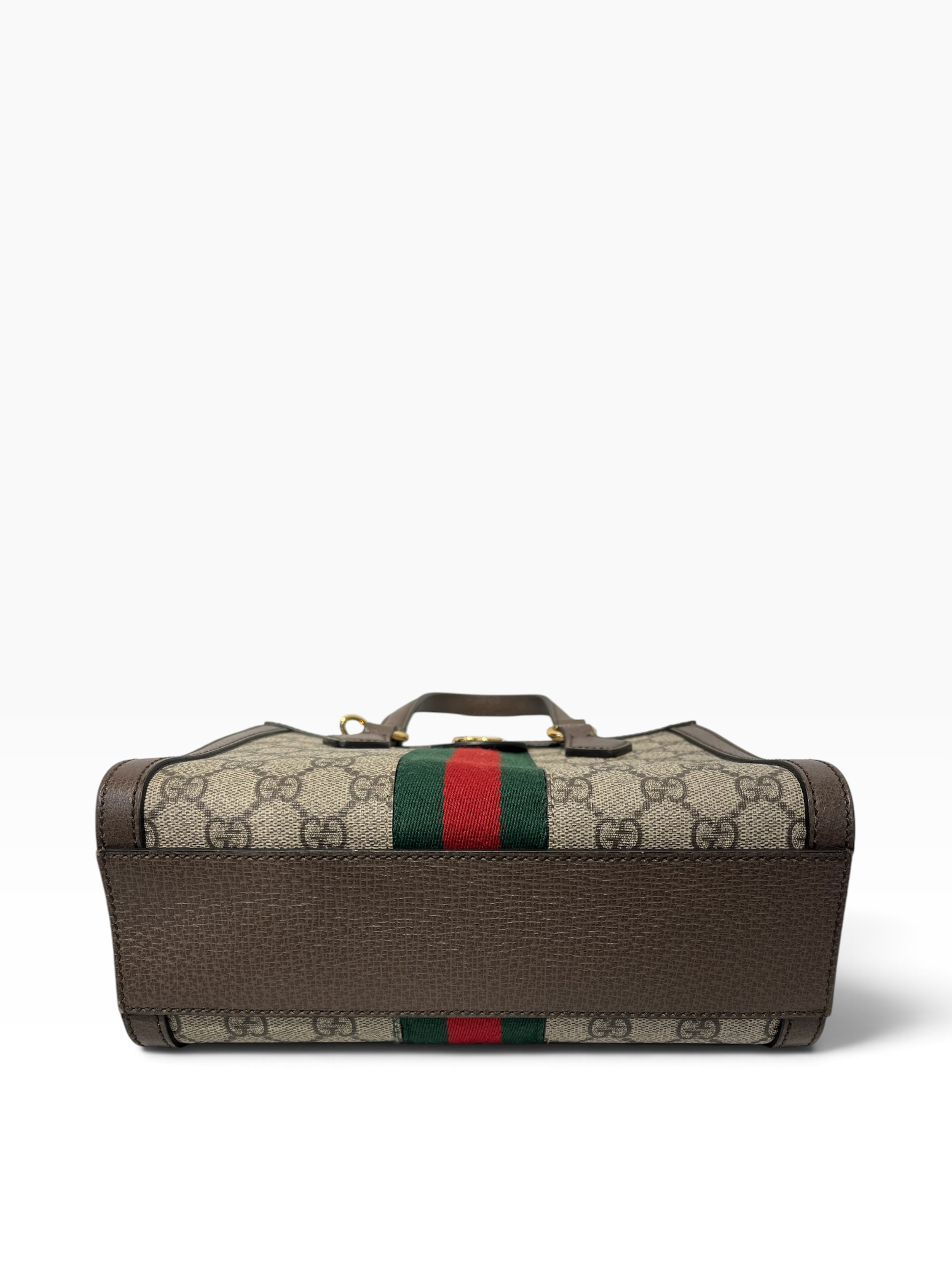 GUCCI/Hand Bag/All Over Print/Leather/KHK/GG Supreme Ophidia small view 6