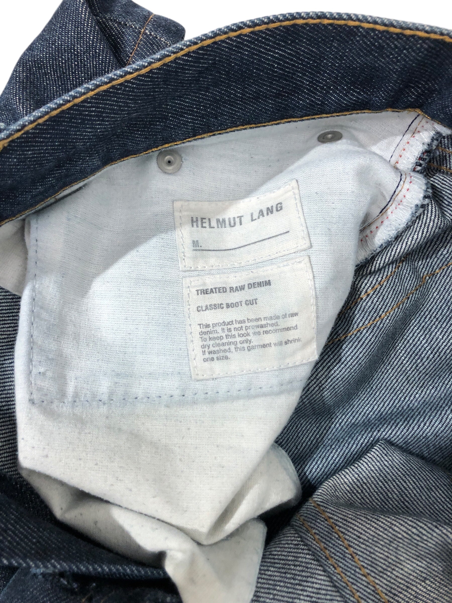 Helmut Lang/Pants/34/Cotton/BLU/ view 3
