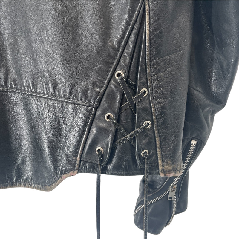 Vintage/Schott/Leather Jkt/40/Leather/BLK/70S PERFECTO BIKERVTG GRAIL