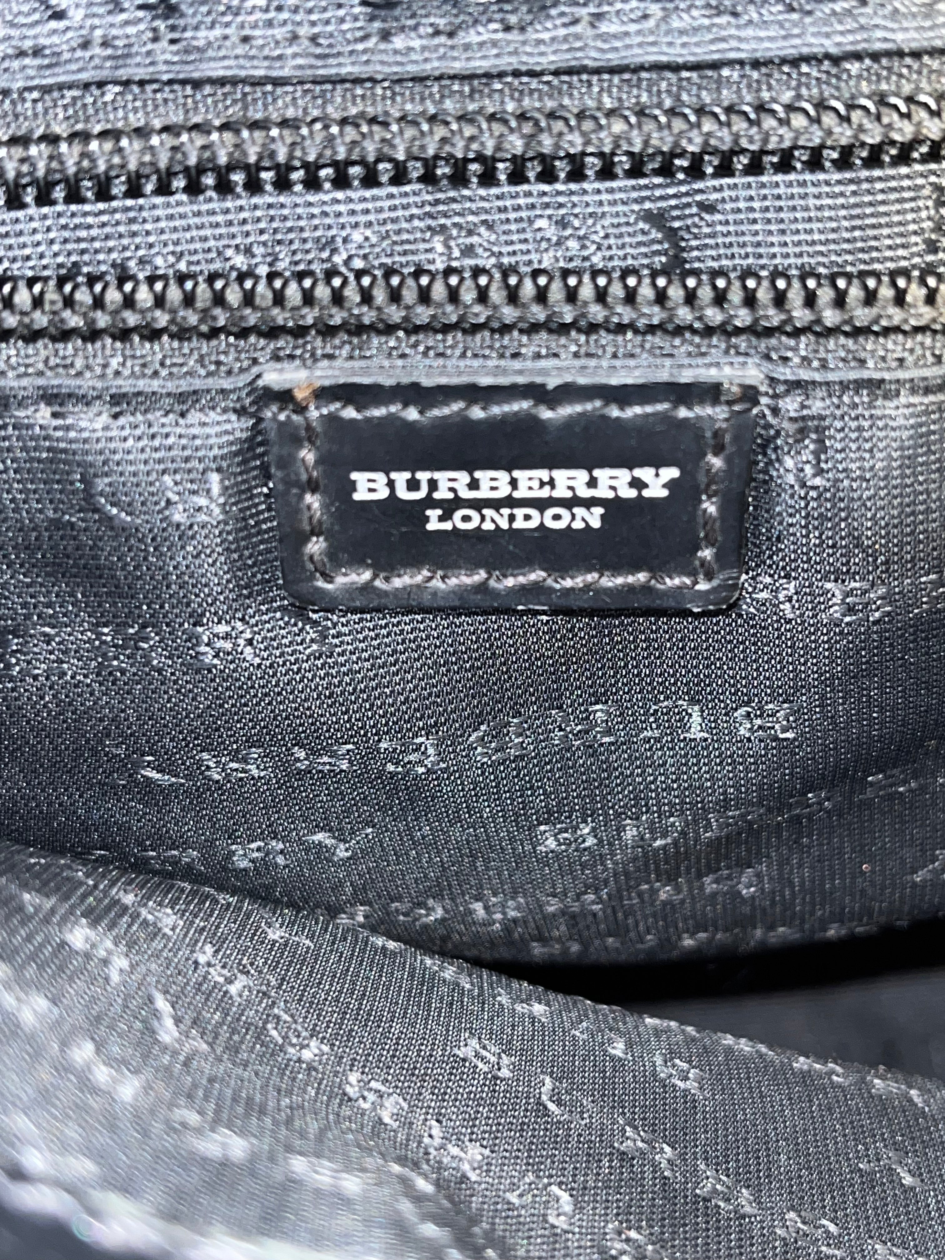 BURBERRY LONDON/Bag/Plaid/BEG/ view 7