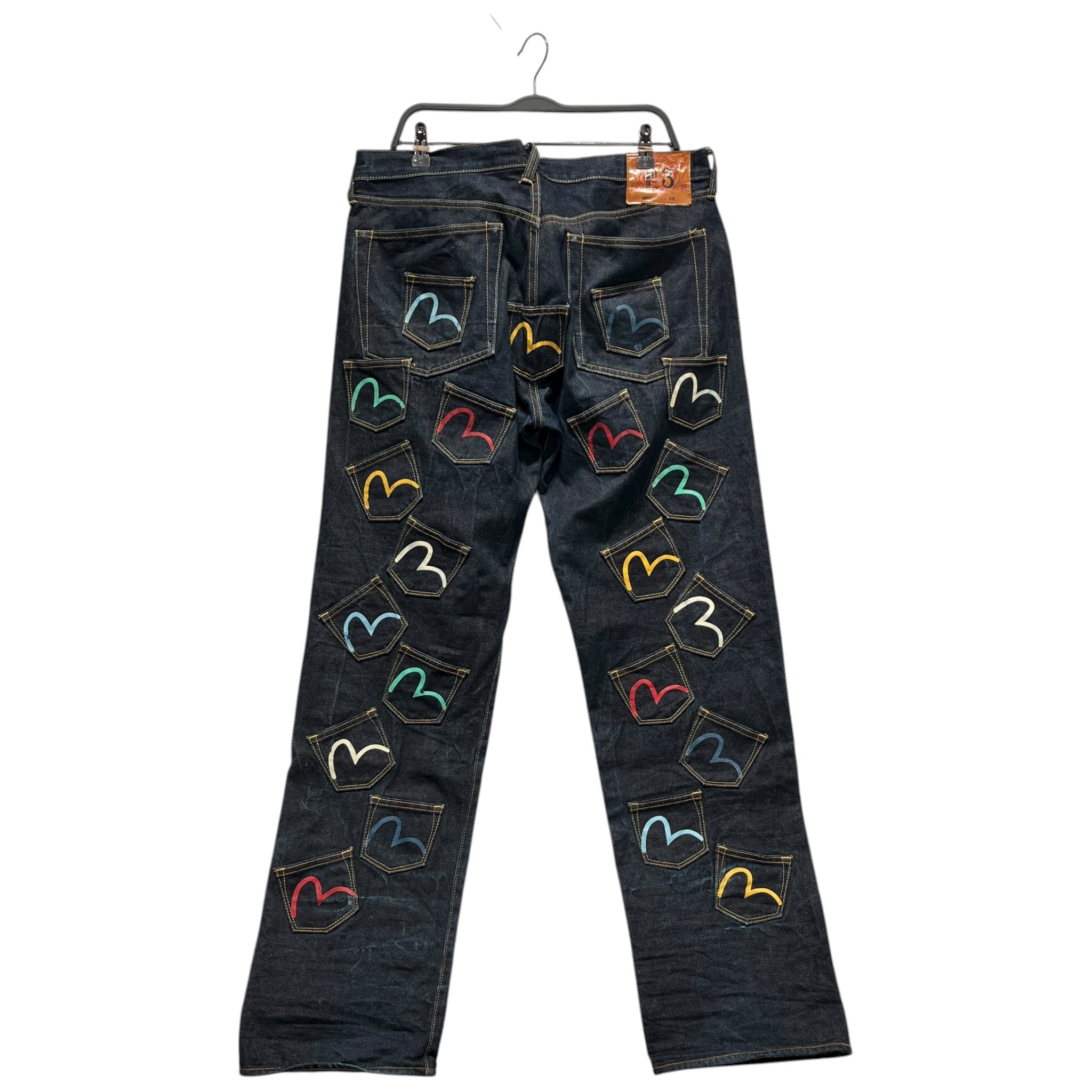 EVISU/Pants/36/Denim/IDG/EVISU MULTI POCKET SELVEDGE view 2