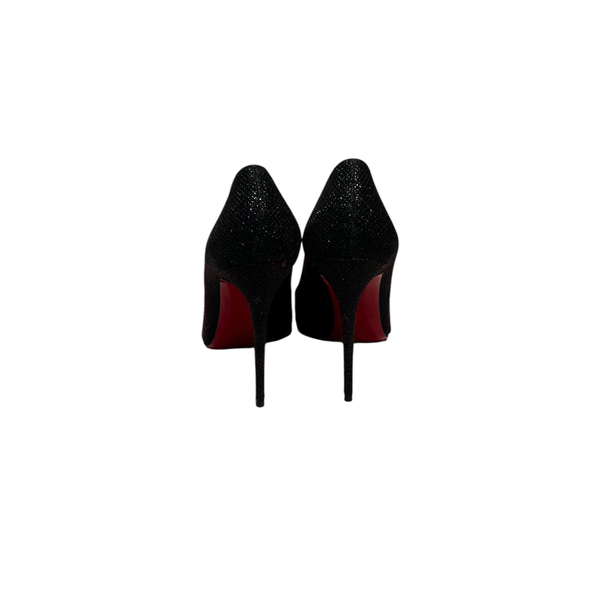 Christian Louboutin/Heels/EU 37/Glitter/PPL/BEADED HEART view 3