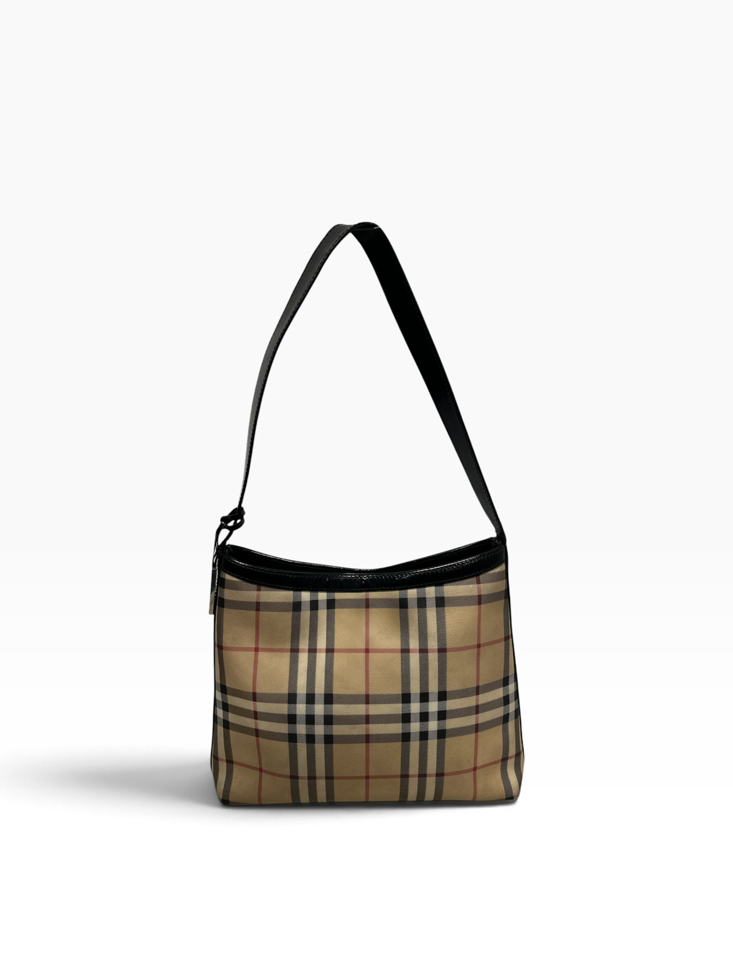 BURBERRY LONDON/Bag/Plaid/BEG/ view 3