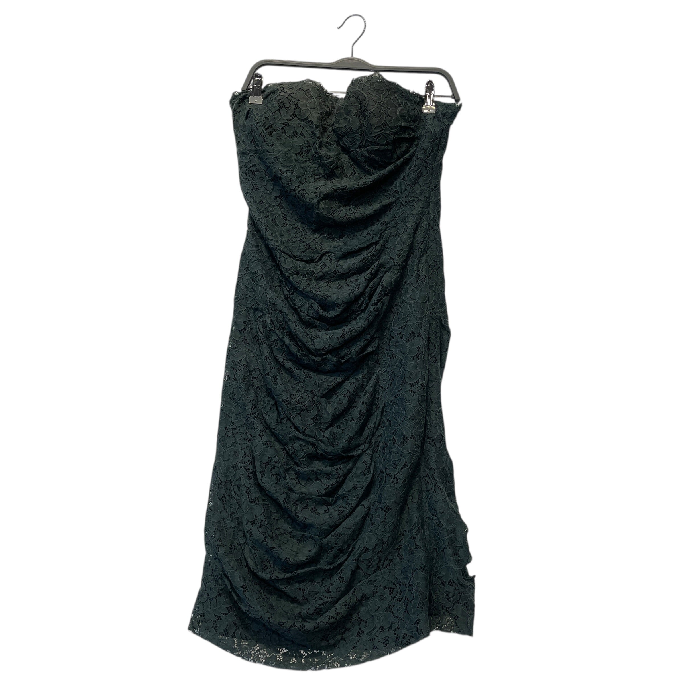 DOLCE&GABBANA/SL Dress/46/Cotton/GRN/LACE view 1