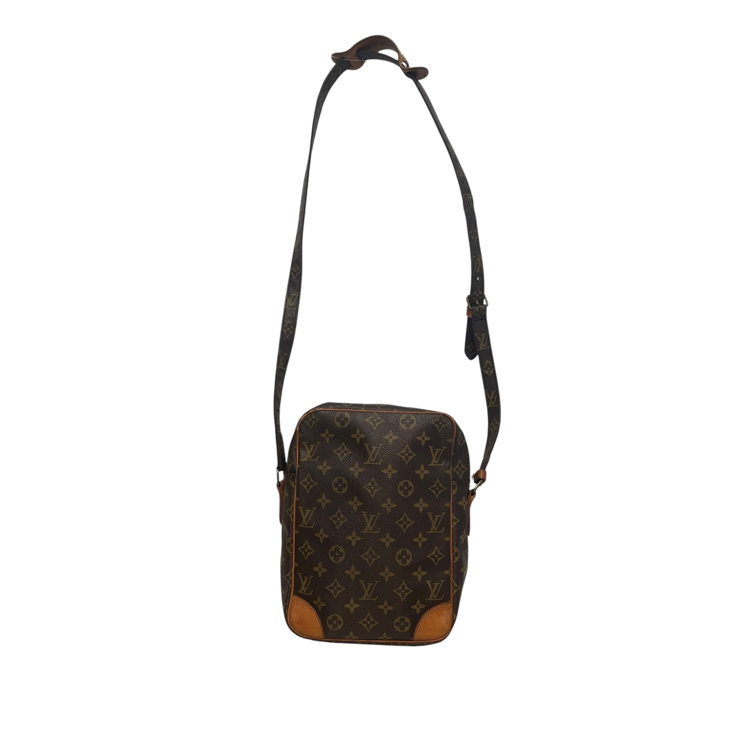 LOUIS VUITTON/Cross Body Bag/Monogram/Leather/BRW/Danube MM view 2