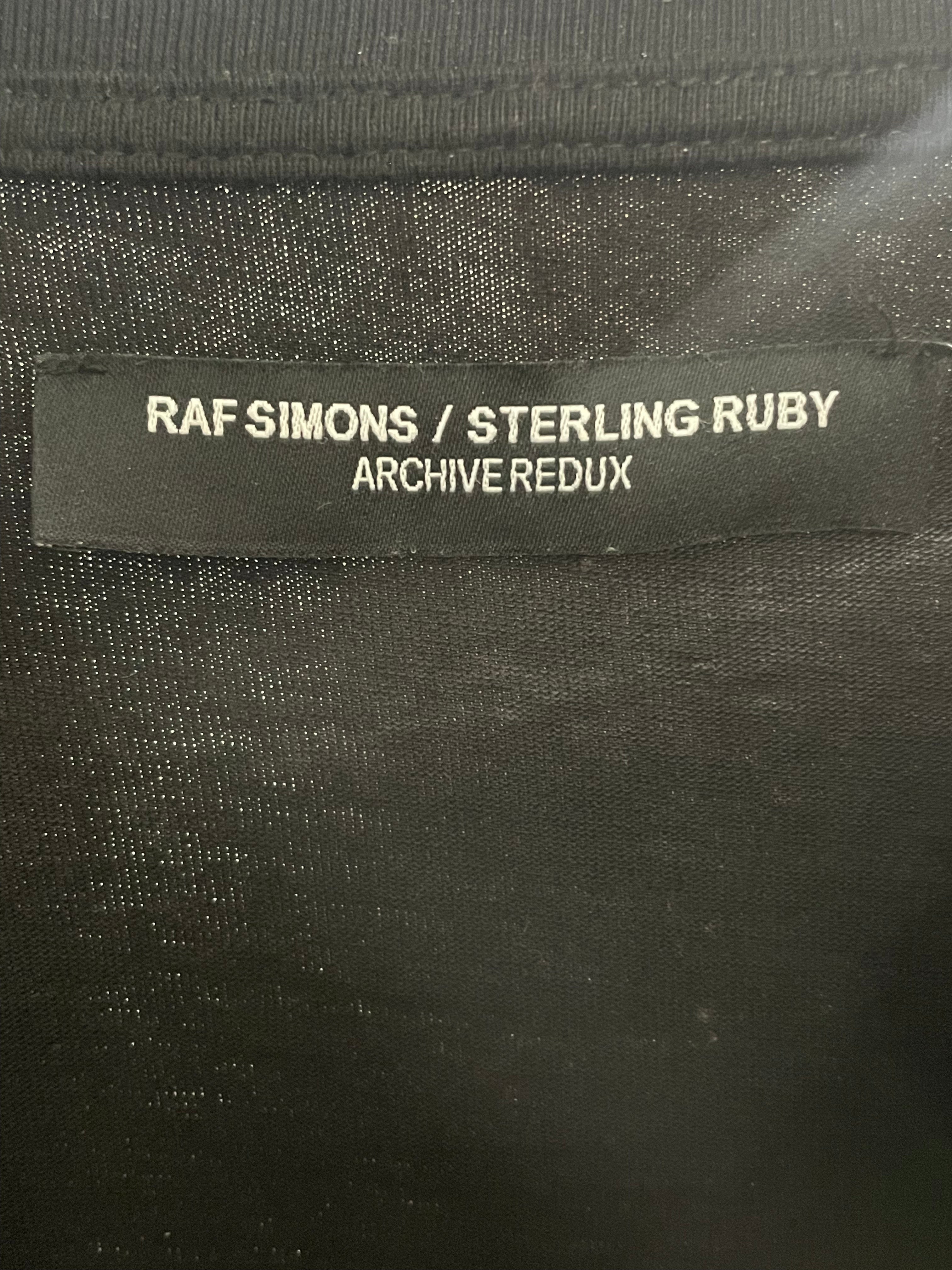 RAF SIMONS/T-Shirt/M/Cotton/BLK/Graphic/ARCHIVE REDUX TEE view 3