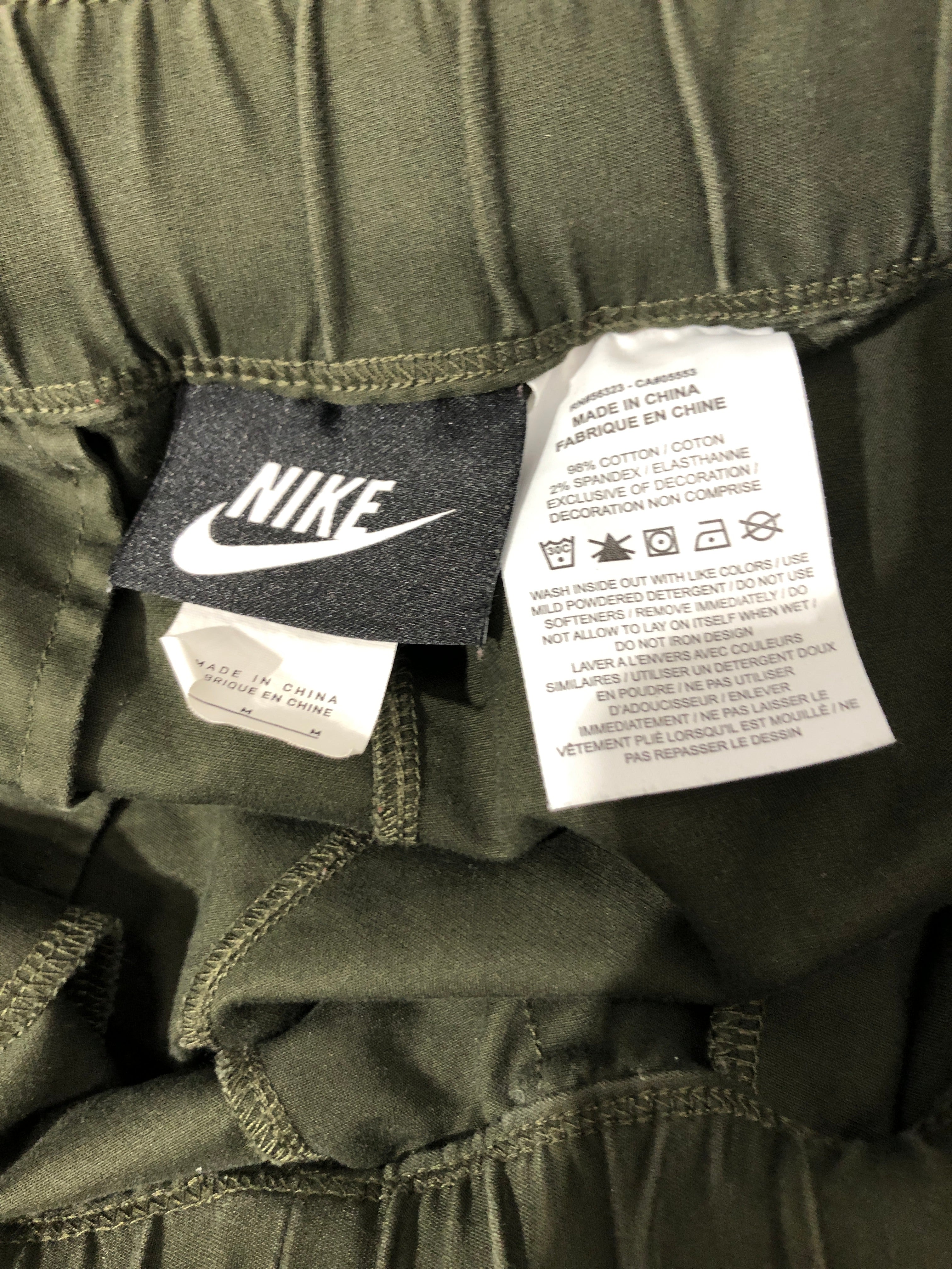 NIKE/CACTUS PLANT FLEA MARKET/Pants/M/Nylon/GRN/ view 3
