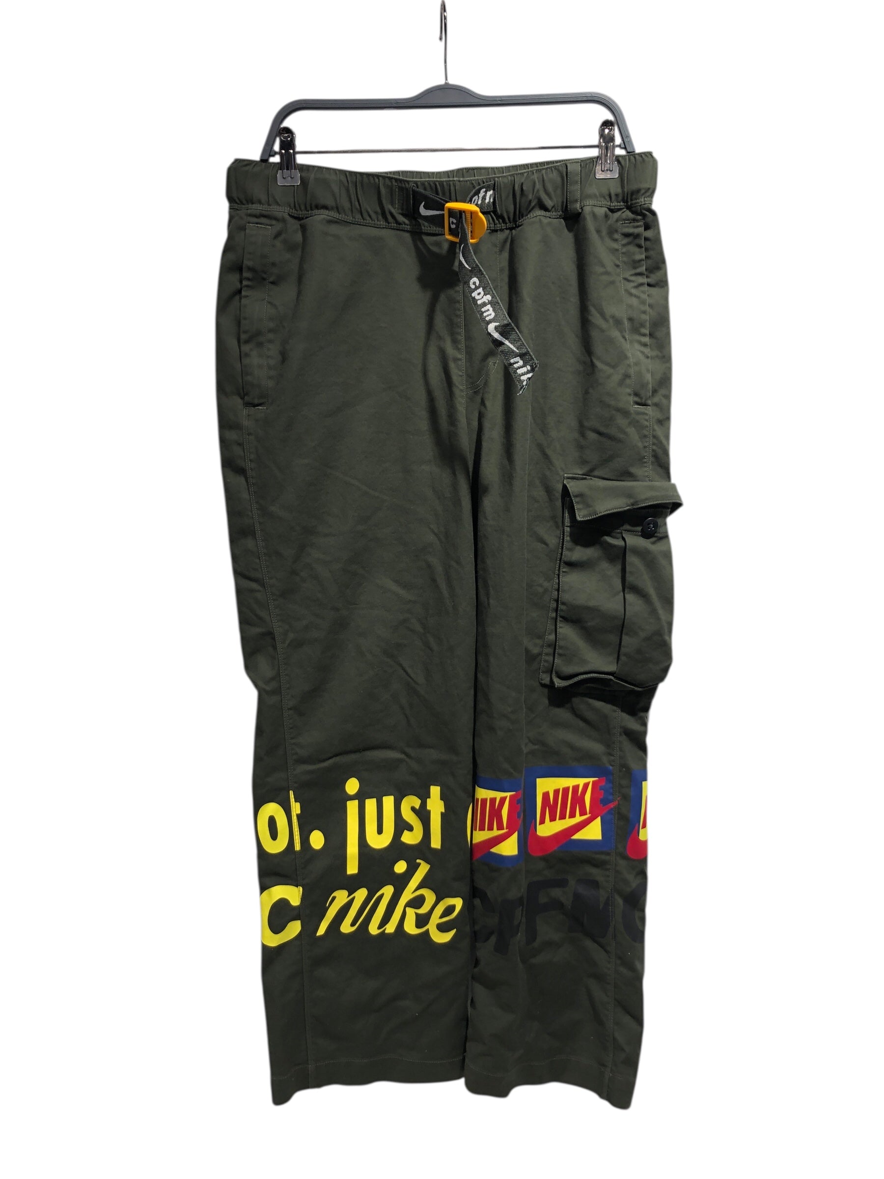 NIKE/CACTUS PLANT FLEA MARKET/Pants/M/Nylon/GRN/ view 1