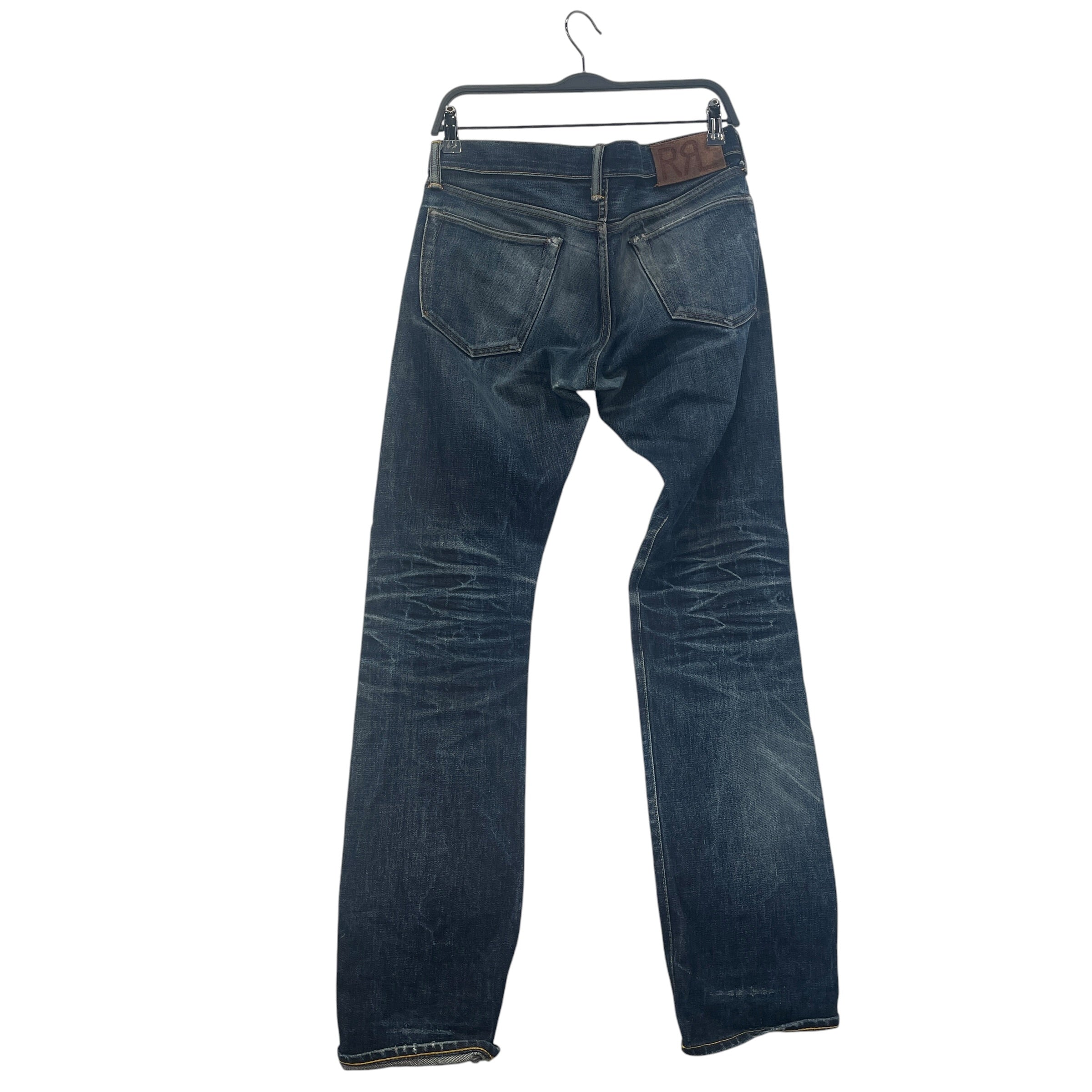 RRL/Pants/29/Denim/NVY/RN #41381 acid wash view 2