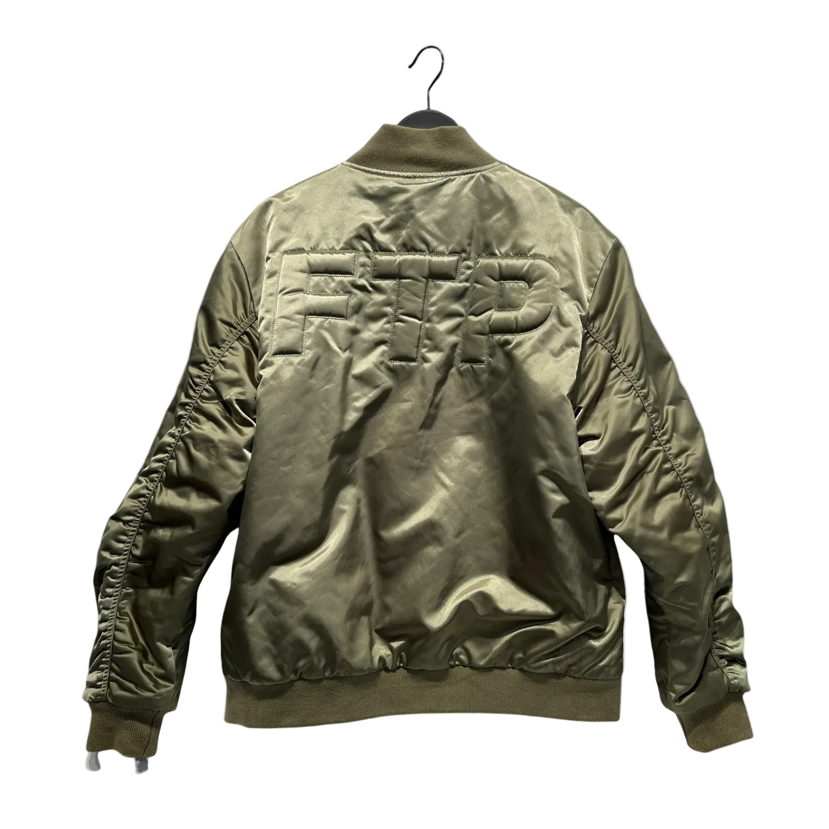 FTP/Jacket/L/Nylon/GRN/Graphic/Reversible Bomber Jacket view 2