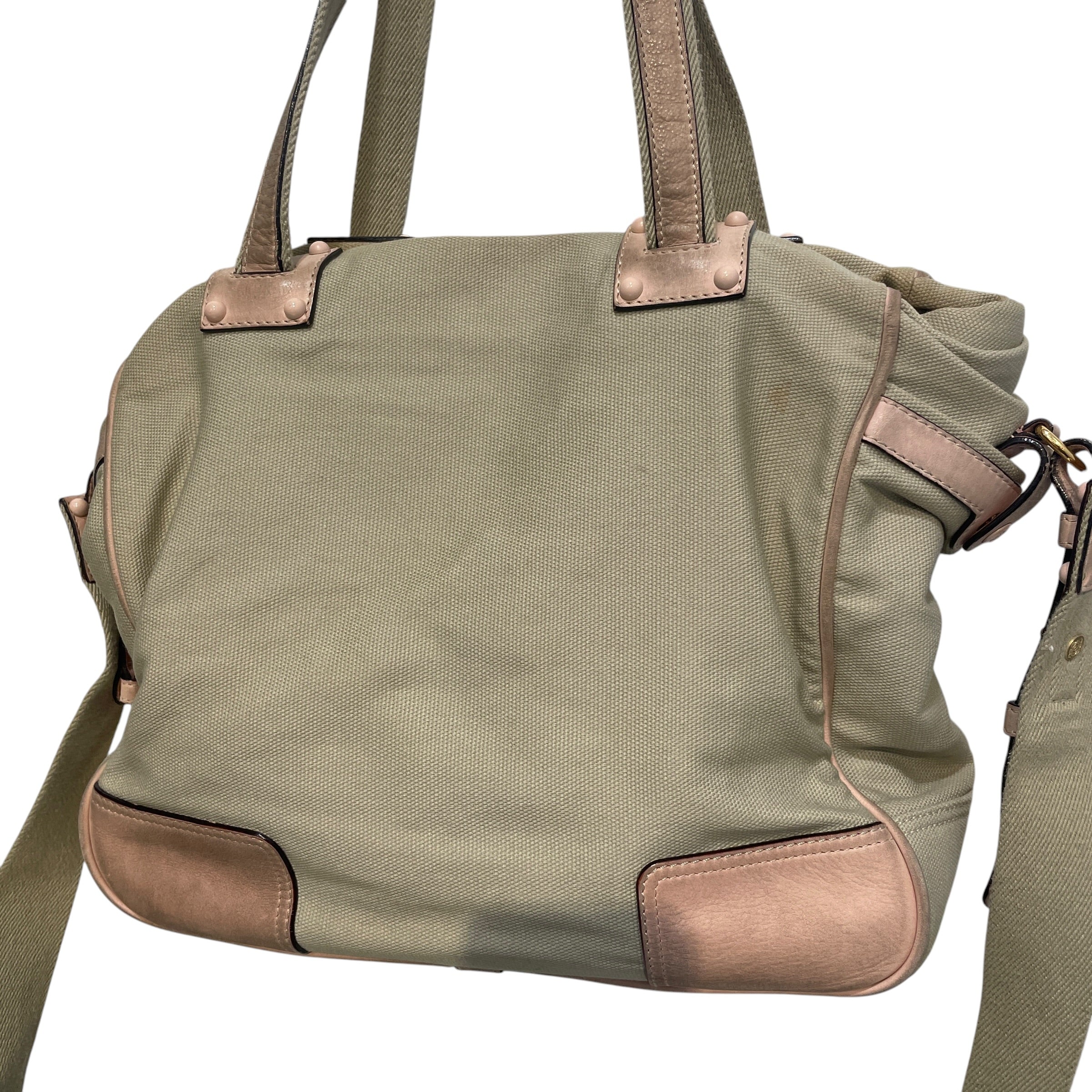 LOEWE/Bag/Monogram/Leather/CRM/Canvas Anagram BAg view 4