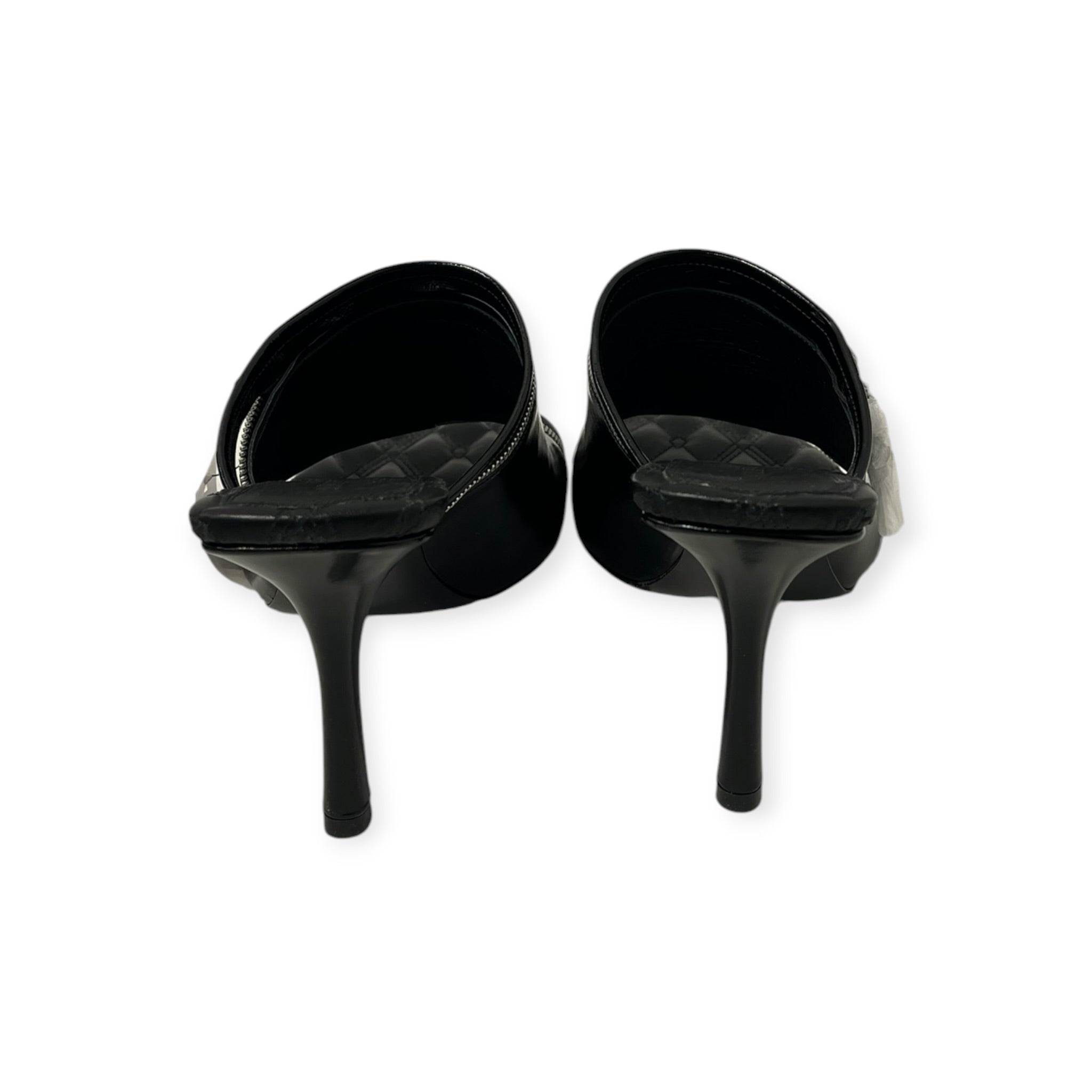 BURBERRY LONDON/Heels/EU 39/Leather/BLK/ view 4