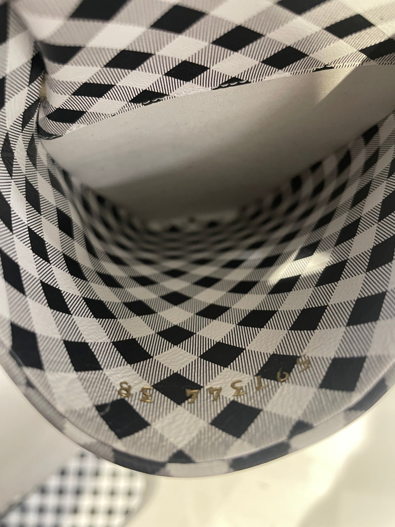 BALENCIAGA/Flat Shoes/EU 38/Plaid/Acrylic/MLT/Square-Toe/COSY MULE