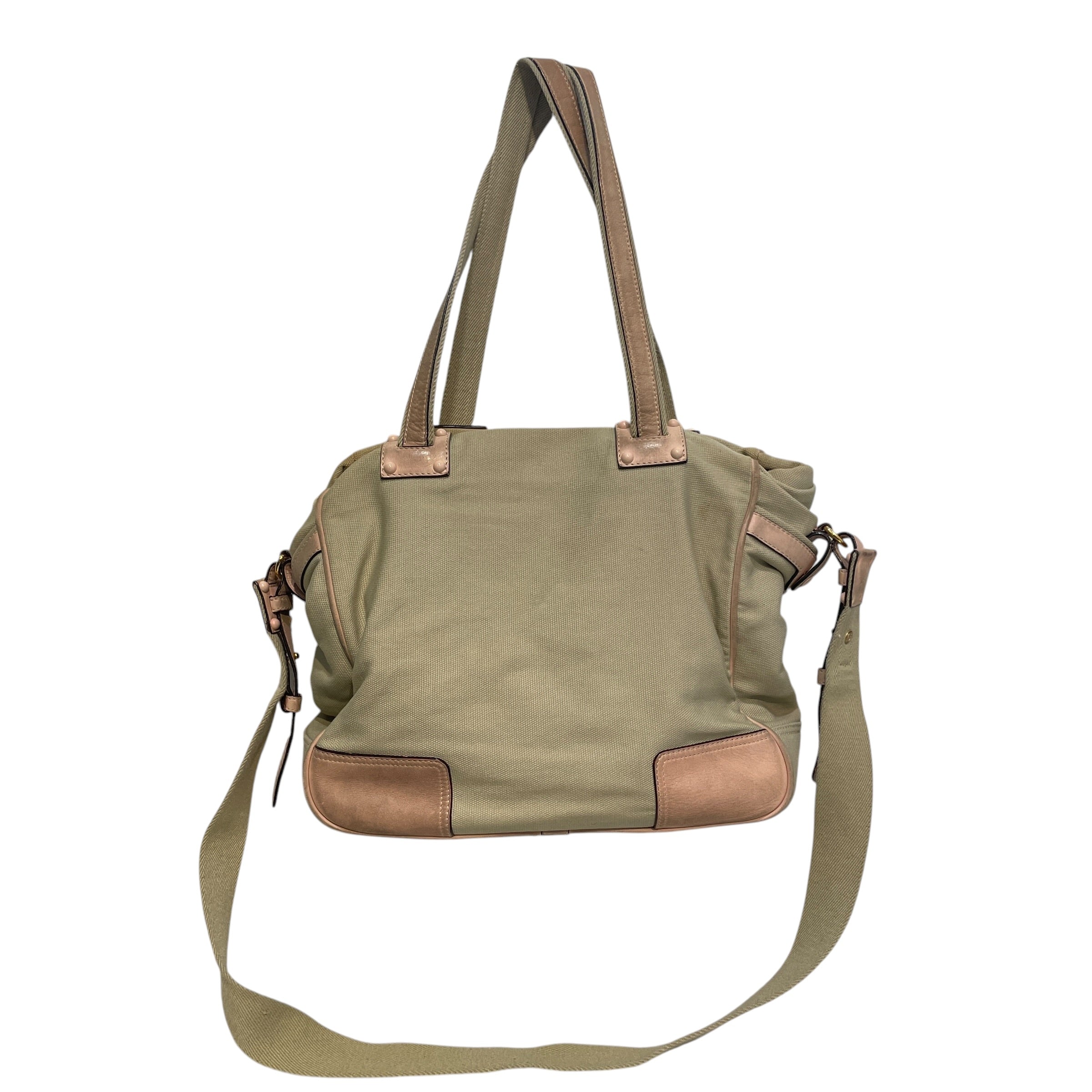 LOEWE/Bag/Monogram/Leather/CRM/Canvas Anagram BAg view 2