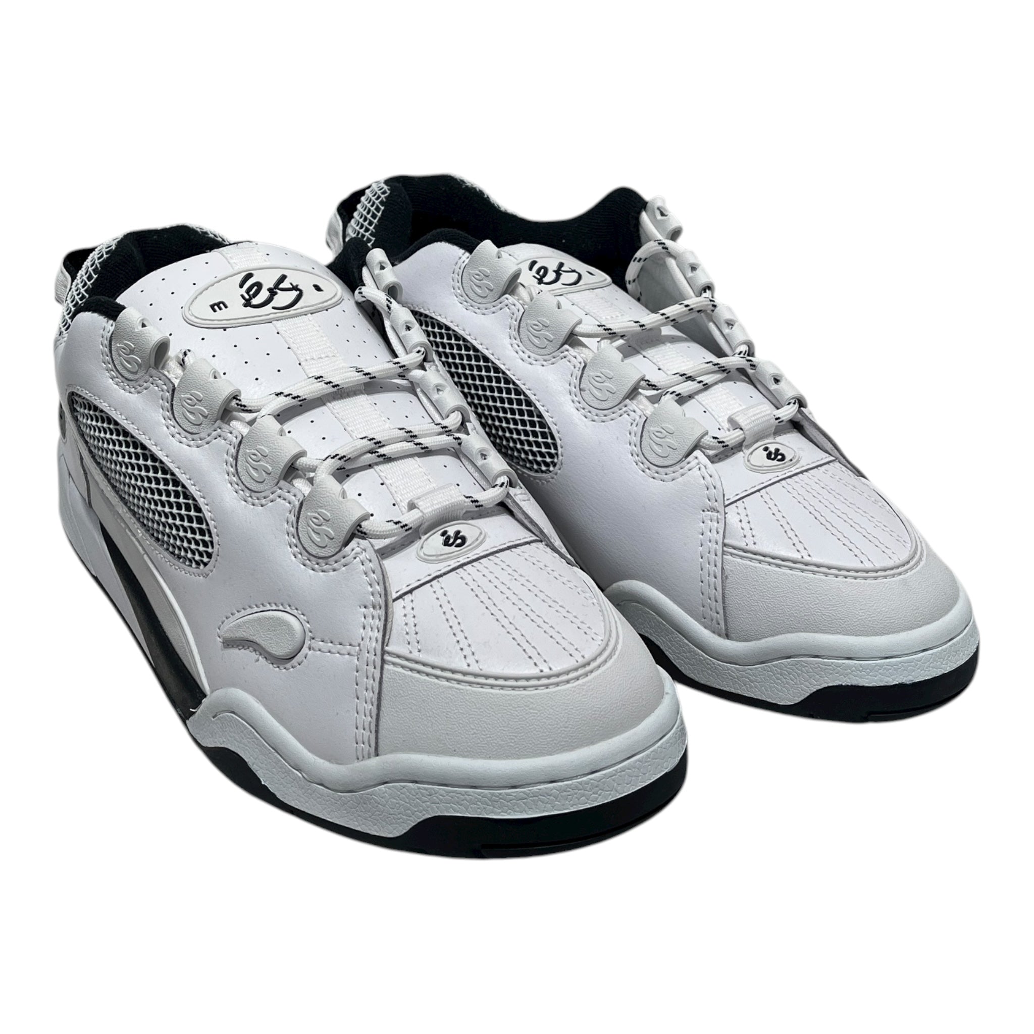 ES/Low-Sneakers/US 12/Leather/WHT/ES SK8 MUSKA view 1