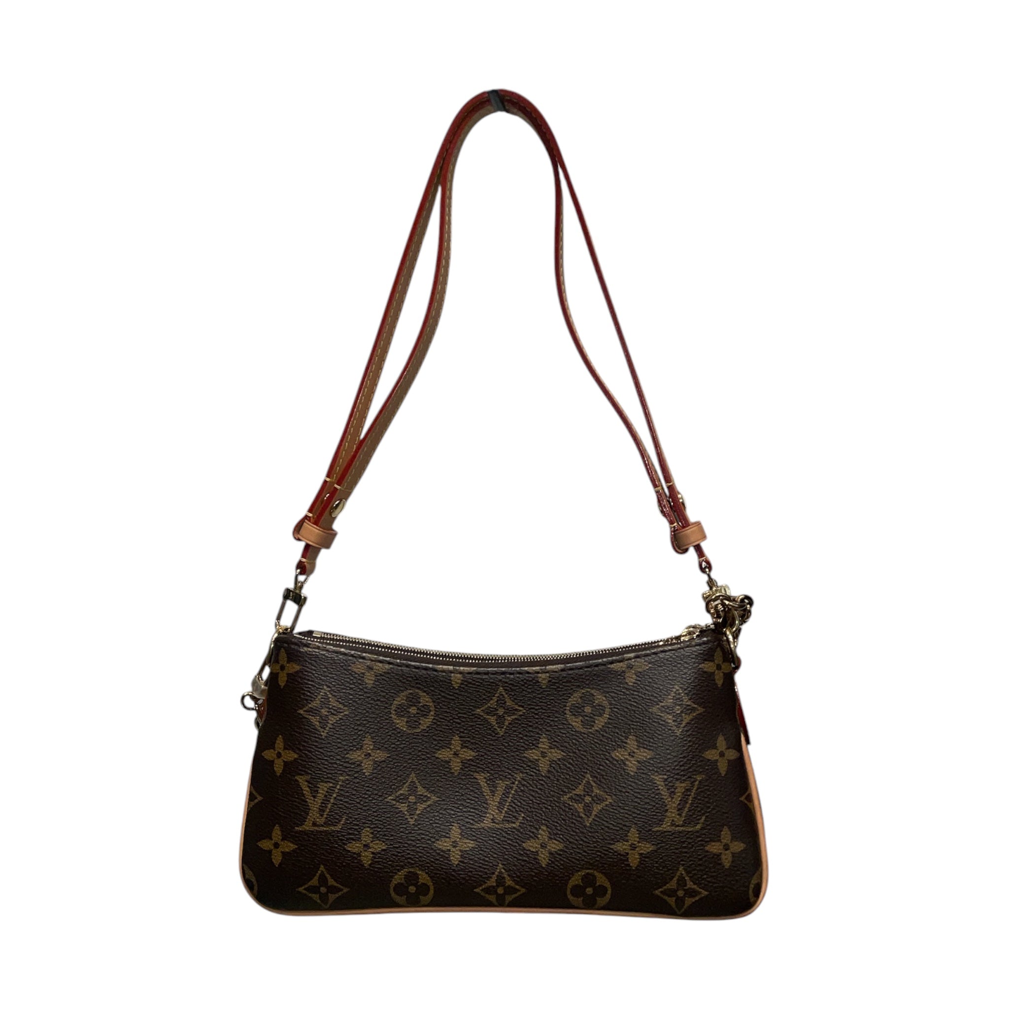 LOUIS VUITTON/Cross Body Bag/Monogram/Leather/BRW/LIV POCHETTE view 2