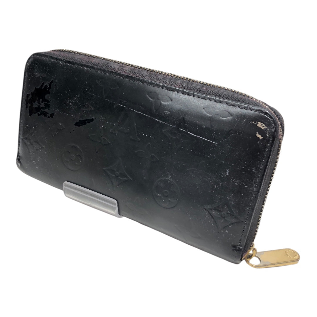 #LOUIS VUITTON/Long Wallet/BLK/Leather view 2