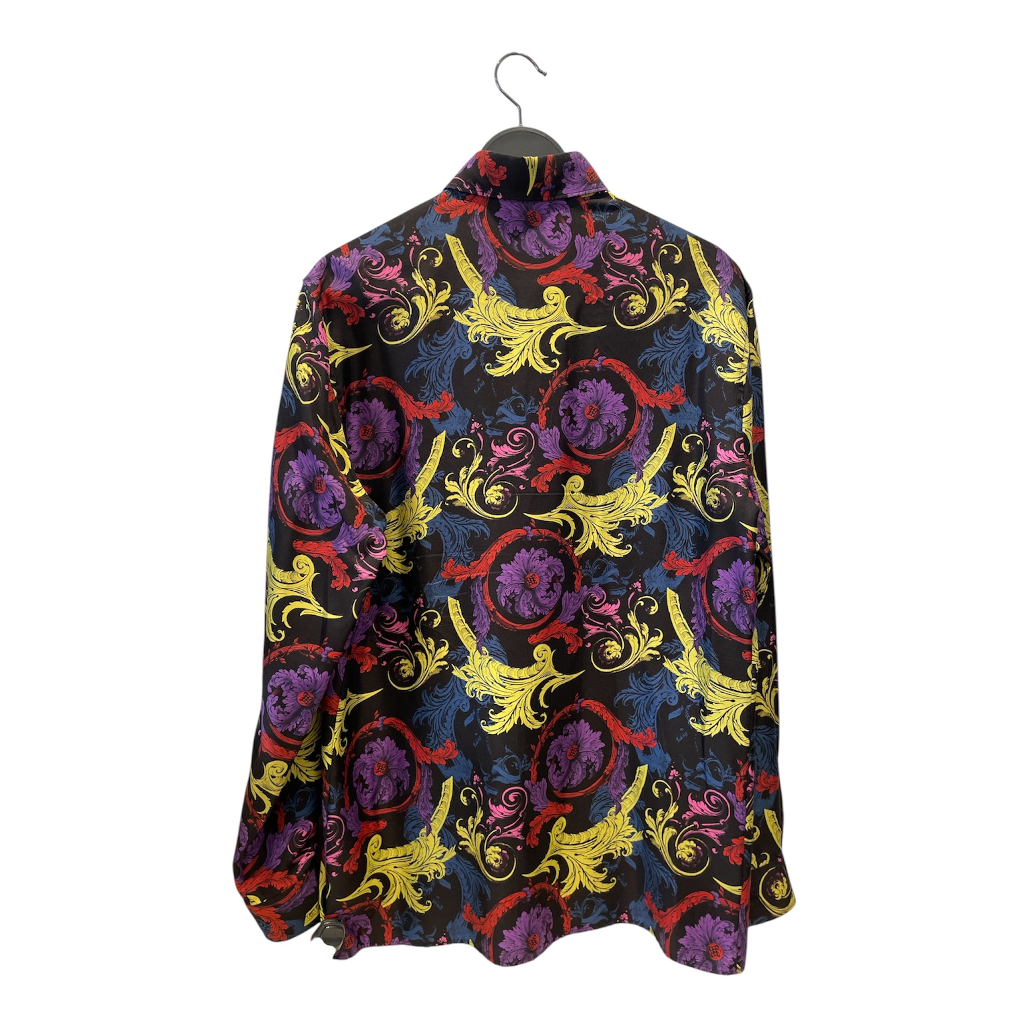 VERSACE/Flannel Shirt/40/Silk/MLT/Camouflage/Versace Fluo Barocco view 2