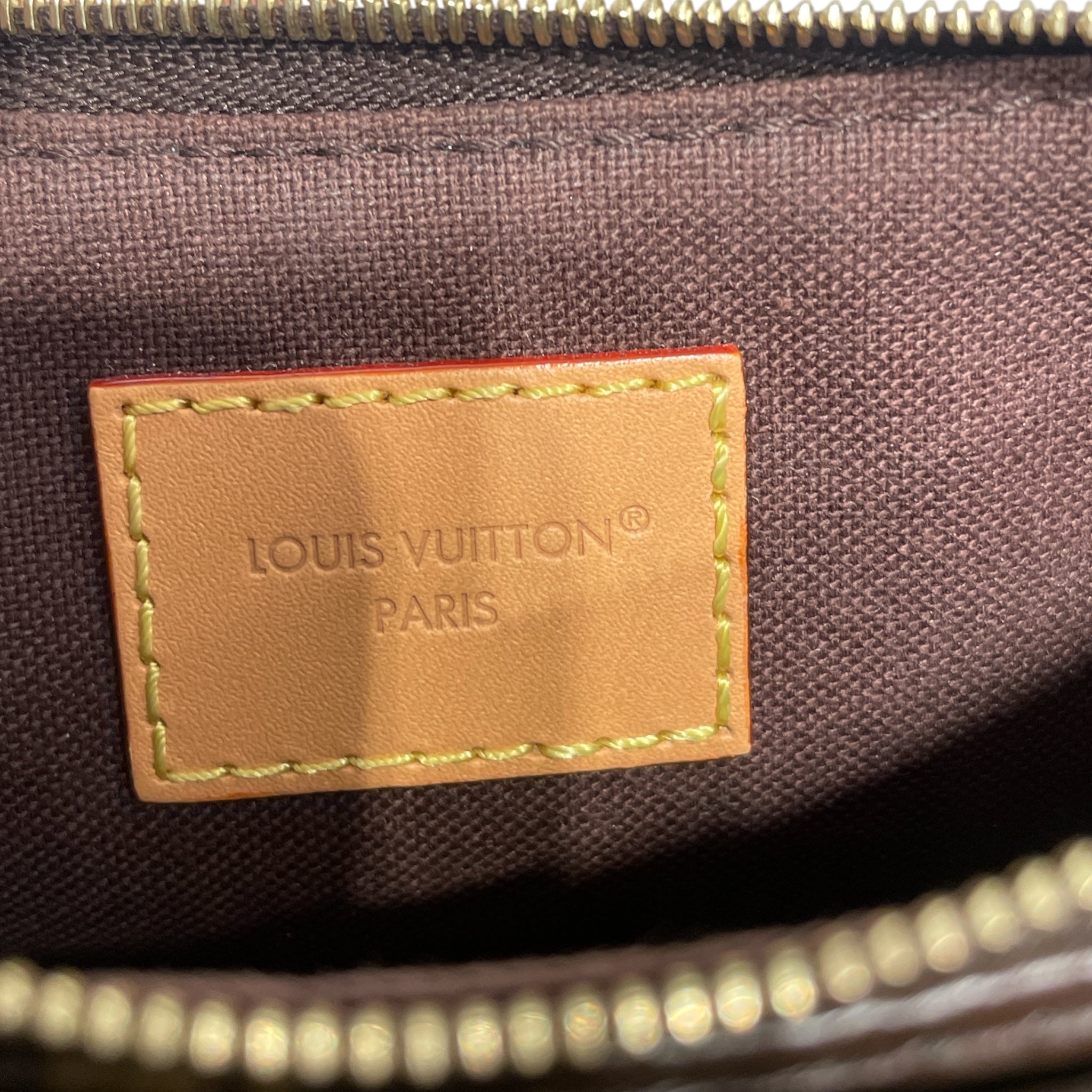 LOUIS VUITTON/Cross Body Bag/Monogram/Leather/BRW/LIV POCHETTE view 5