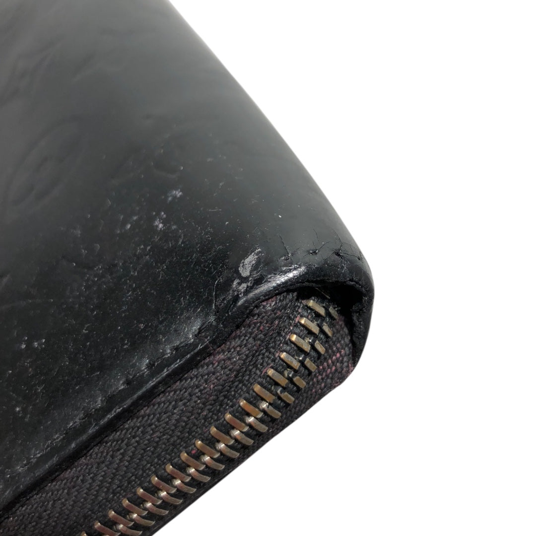 #LOUIS VUITTON/Long Wallet/BLK/Leather view 5