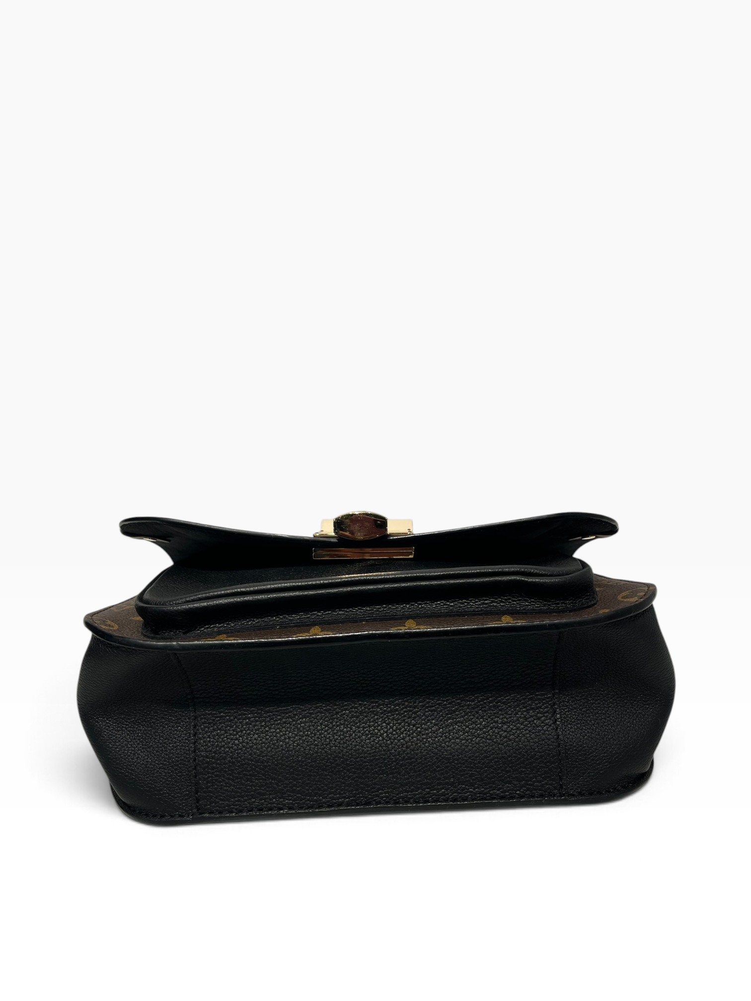 LOUIS VUITTON/Cross Body Bag/Monogram/Leather/BRW/Padlock crossbody view 5