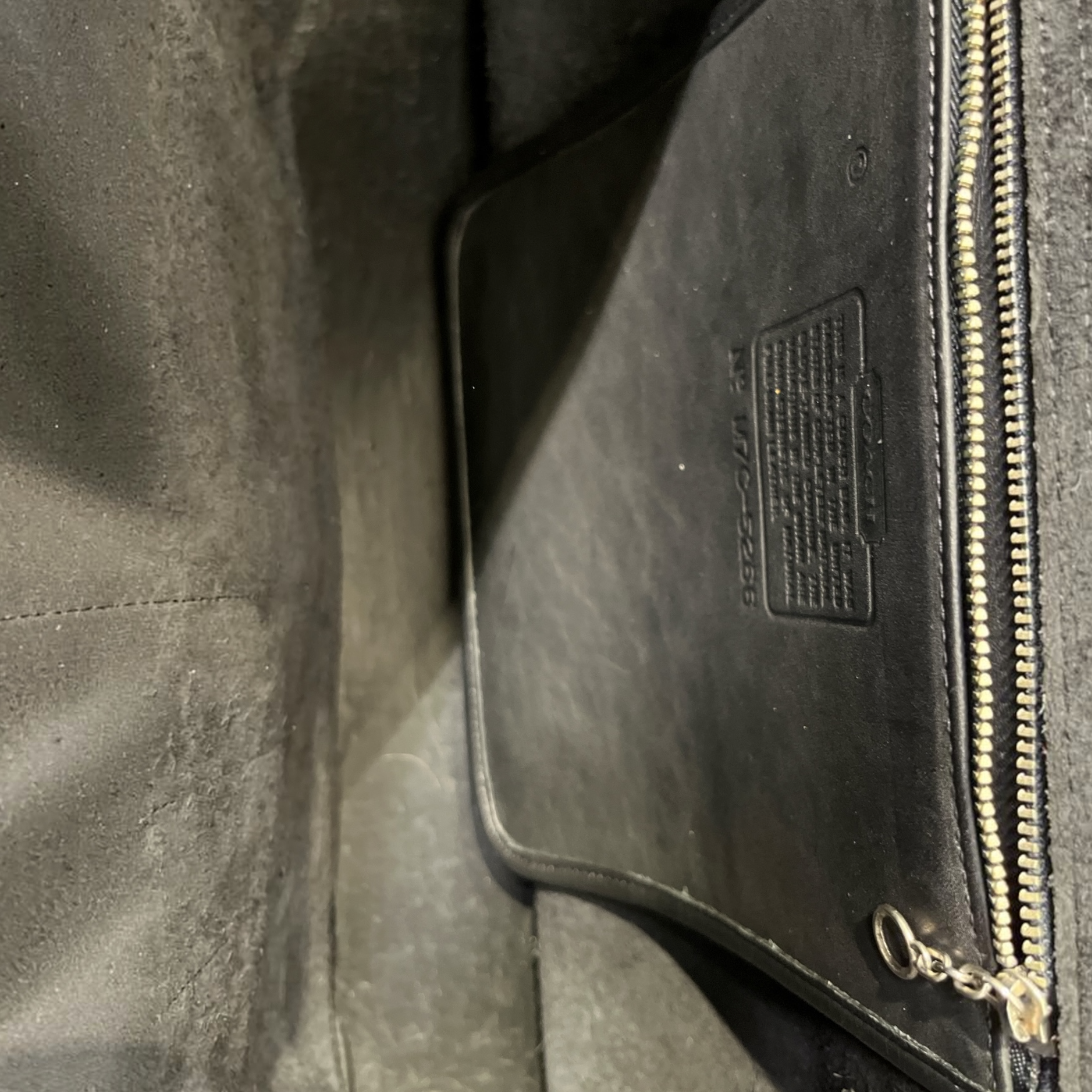 COACH/Briefcase/Leather/BLK/VINTAGE LAPTOP CASE view 5
