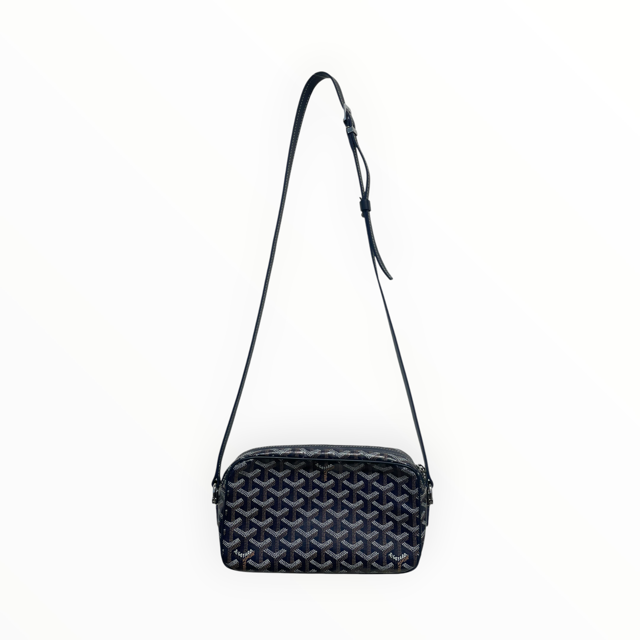 GOYARD/Cross Body Bag/Monogram/Leather/BLU/Sac Cap Vert view 1
