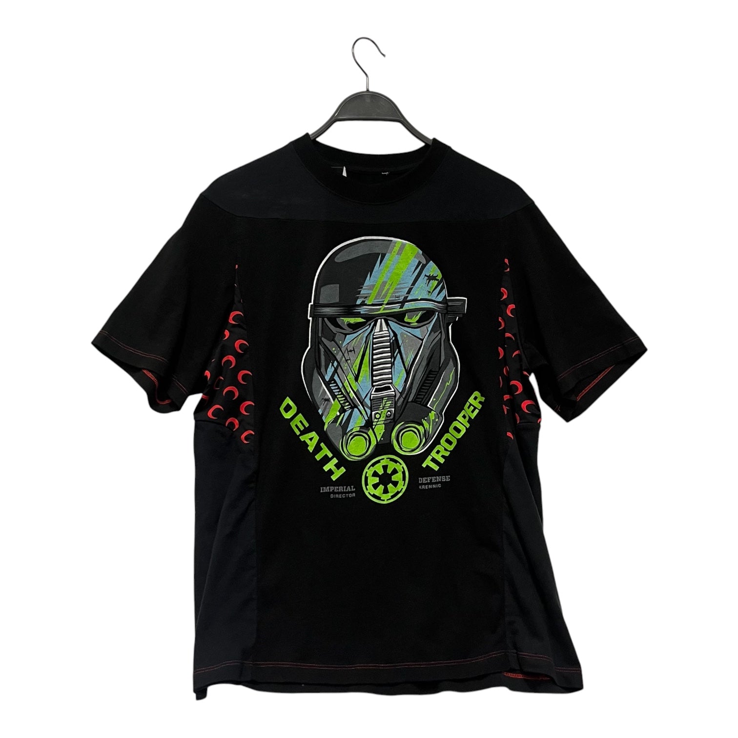 MARINE SERRE/T-Shirt/L/Cotton/BLK/star wars regen view 1