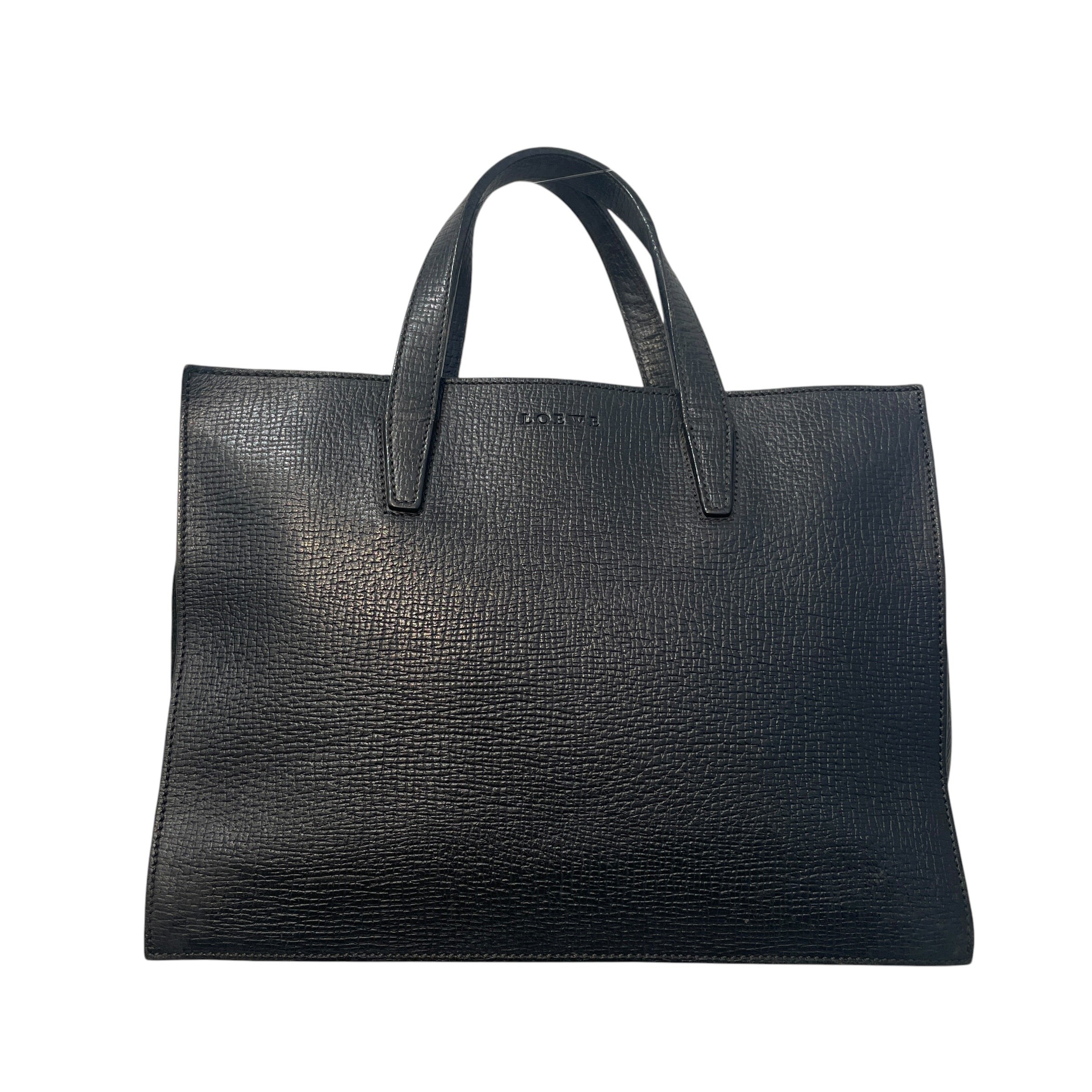 LOEWE/Tote Bag/Leather/BLK/Lowe Leather Tote view 1