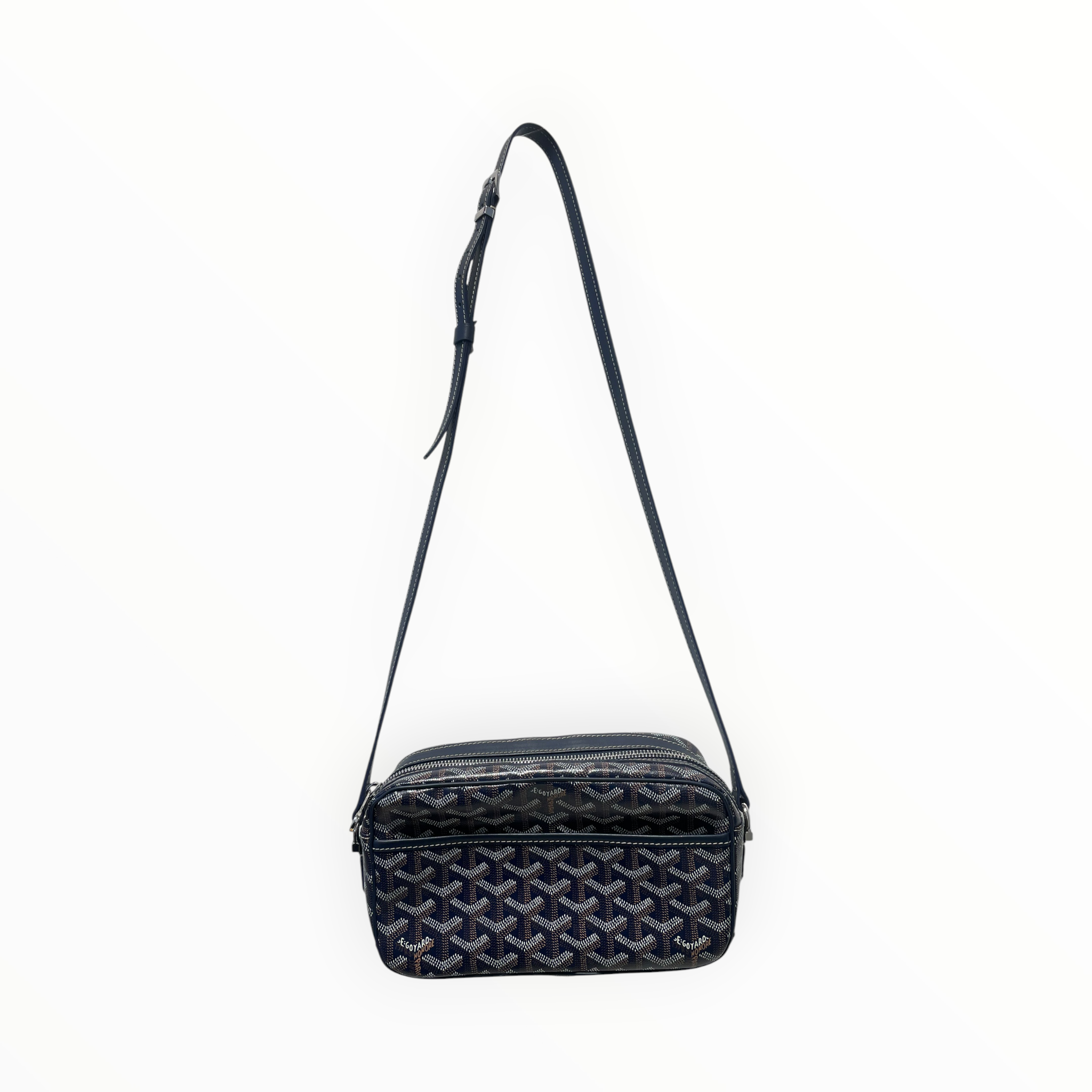 GOYARD/Cross Body Bag/Monogram/Leather/BLU/Sac Cap Vert view 2