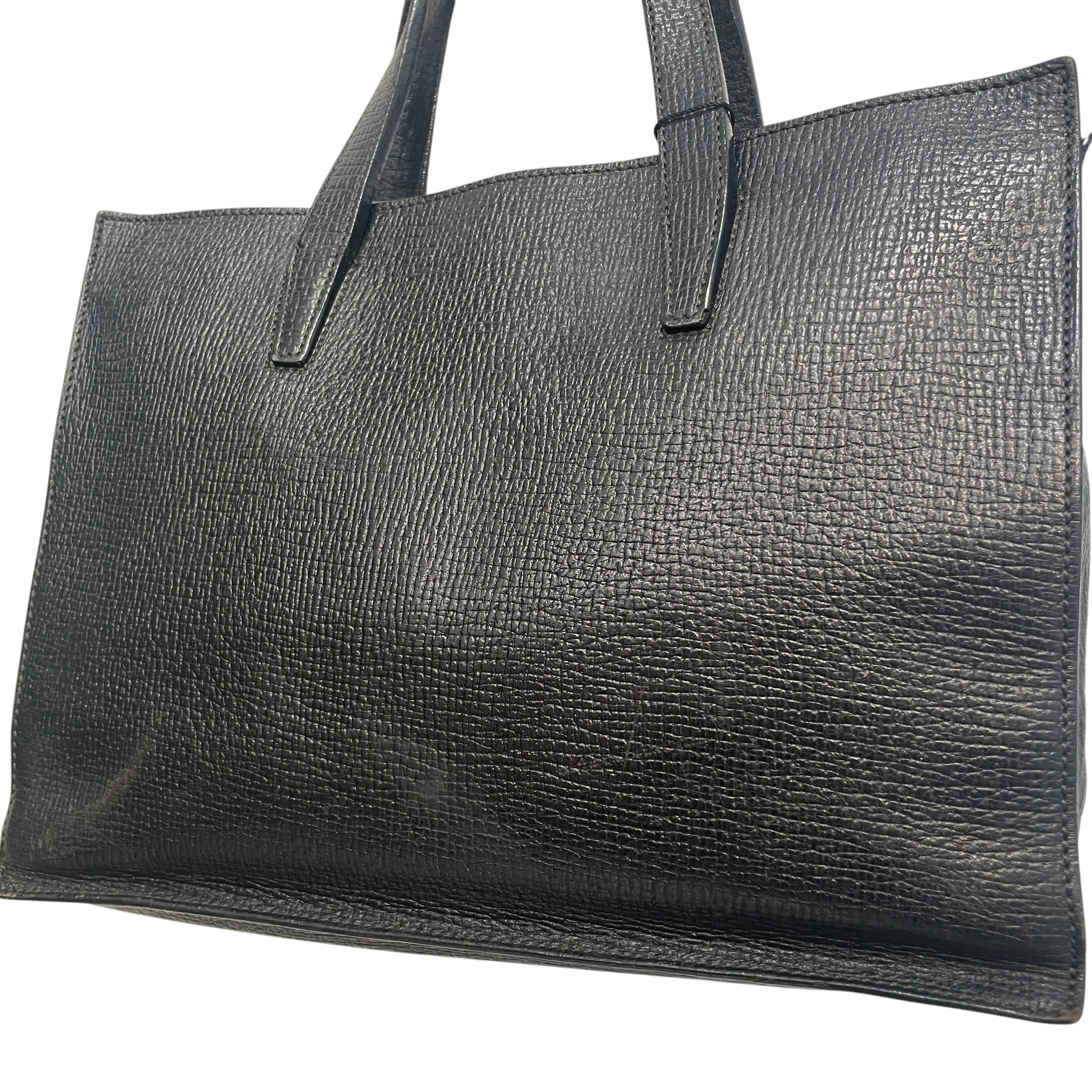 LOEWE/Tote Bag/Leather/BLK/Lowe Leather Tote view 3
