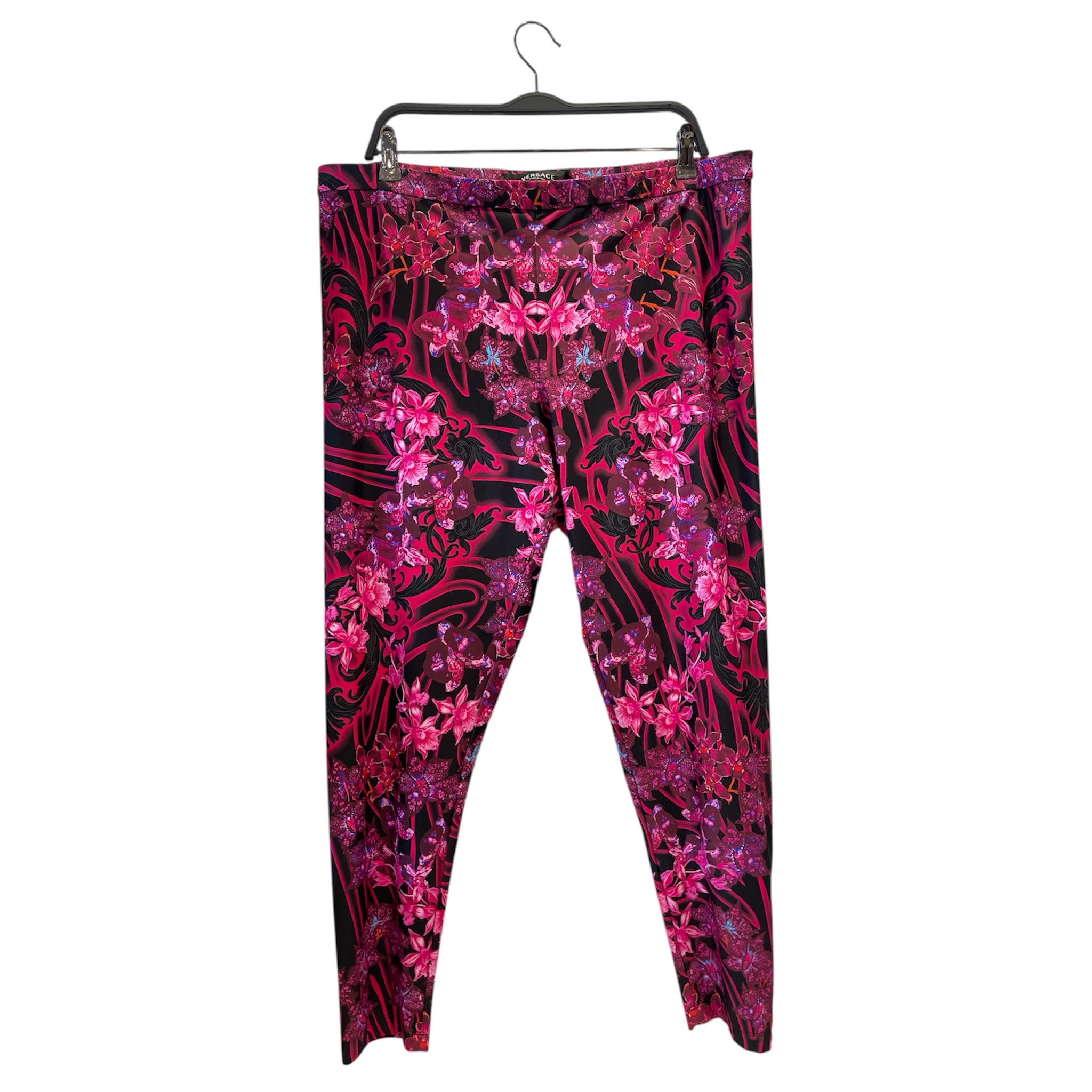 VERSACE/Bottoms/52/All Over Print/Nylon/PNK/Distressed/Orchid Legging view 1