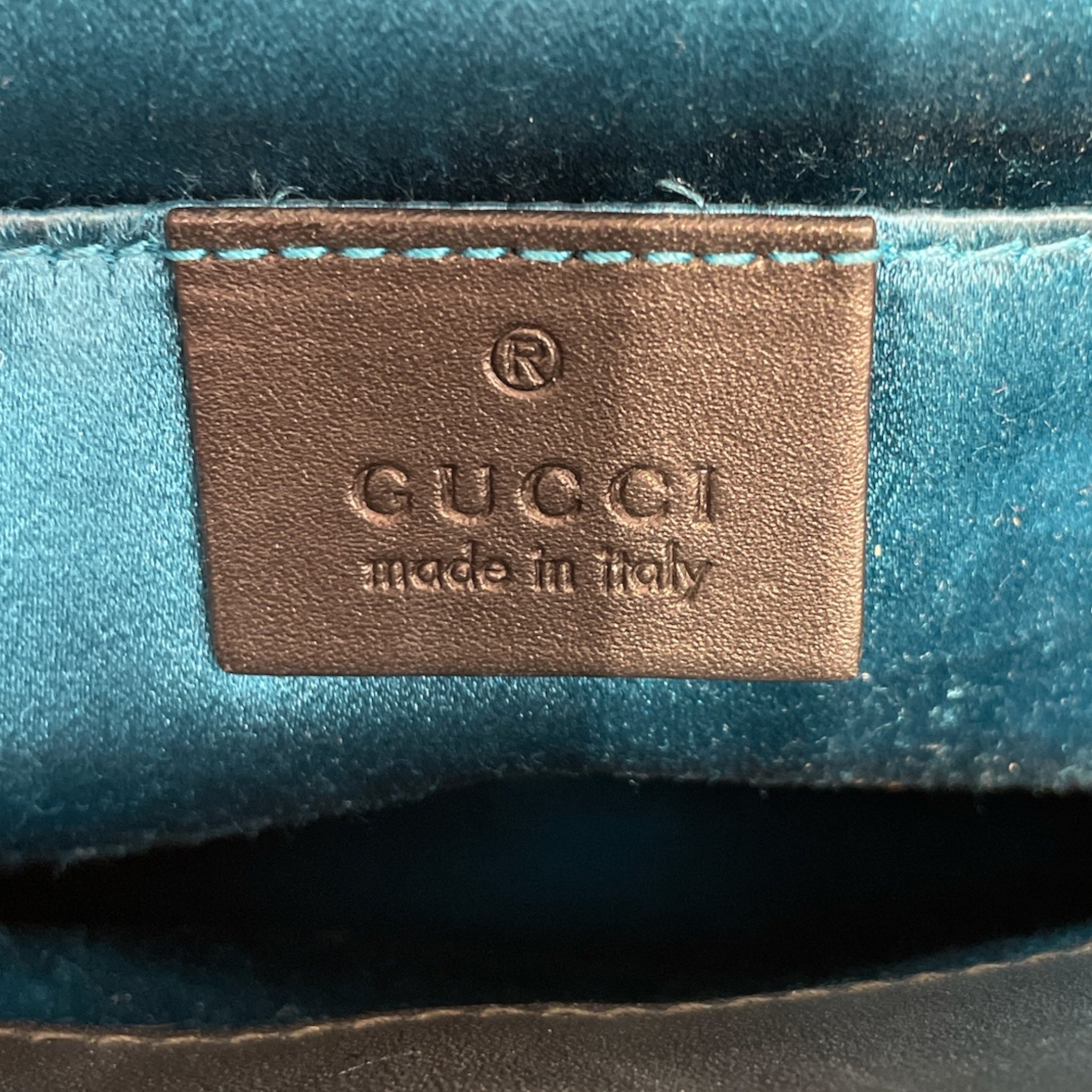 GUCCI/Hand Bag/Suede/BLK/OPHIDIA GOLD CHAIN HANDBAG view 6
