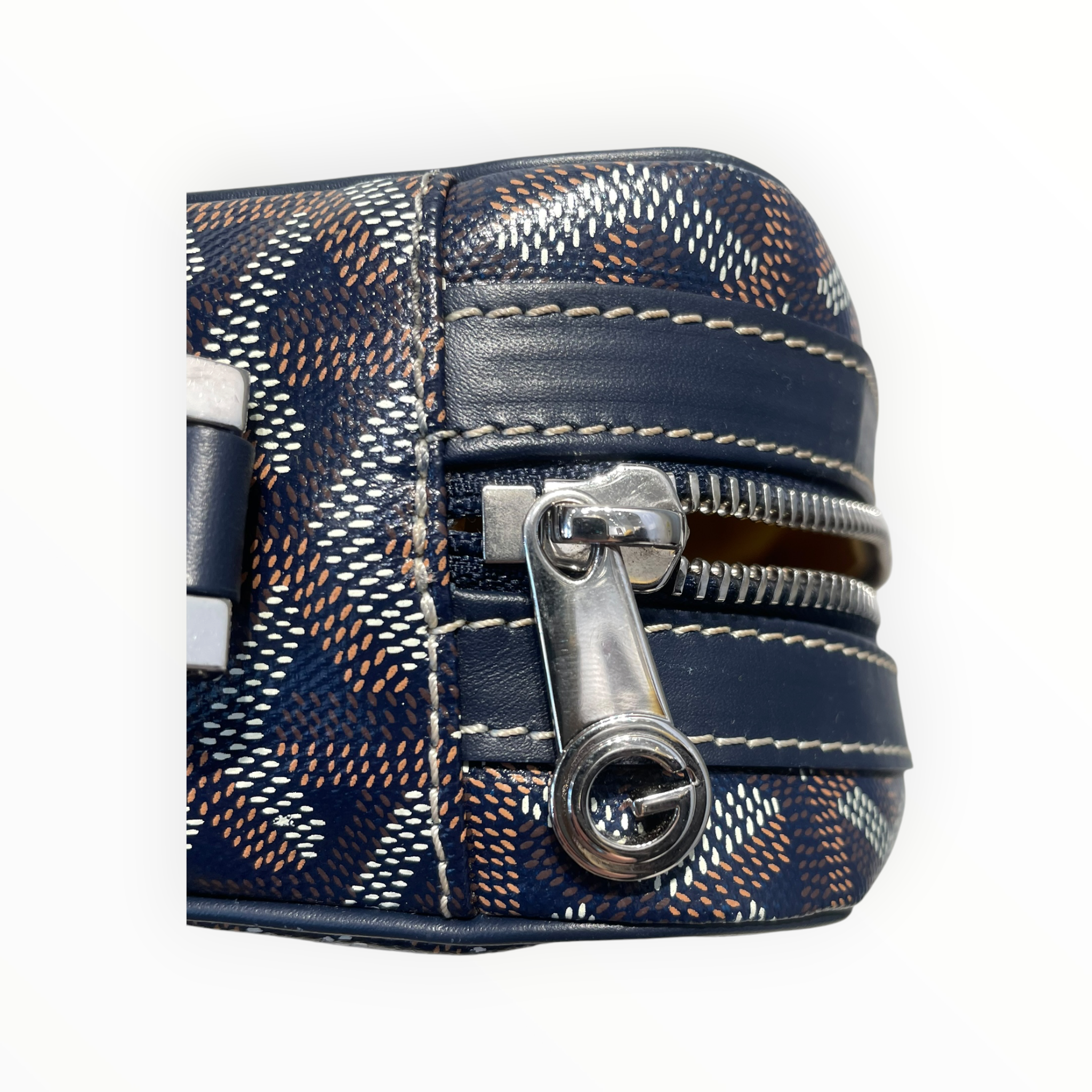 GOYARD/Cross Body Bag/Monogram/Leather/BLU/Sac Cap Vert view 5