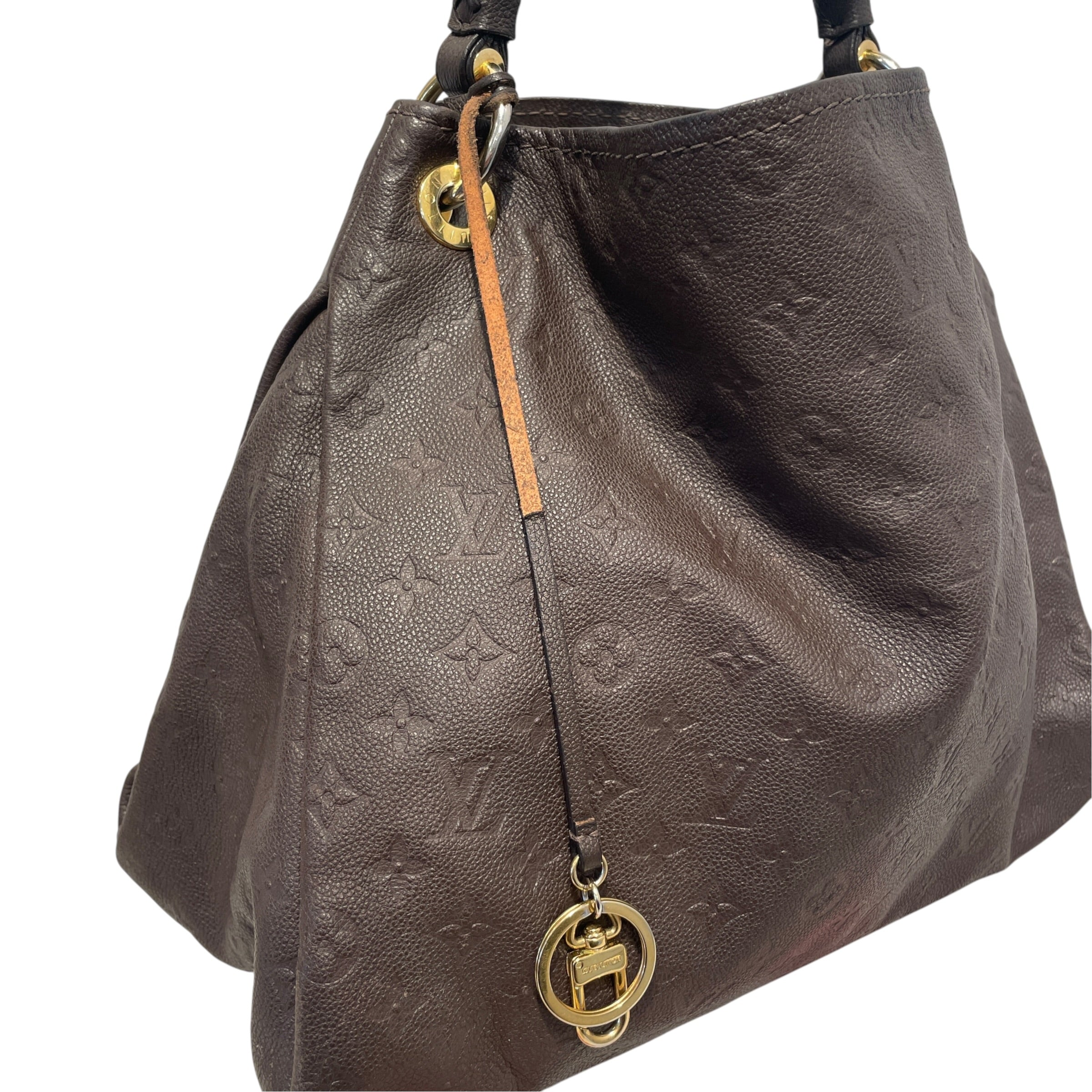 LOUIS VUITTON/Hand Bag/Monogram/Leather/BRW/Artsy GM view 3