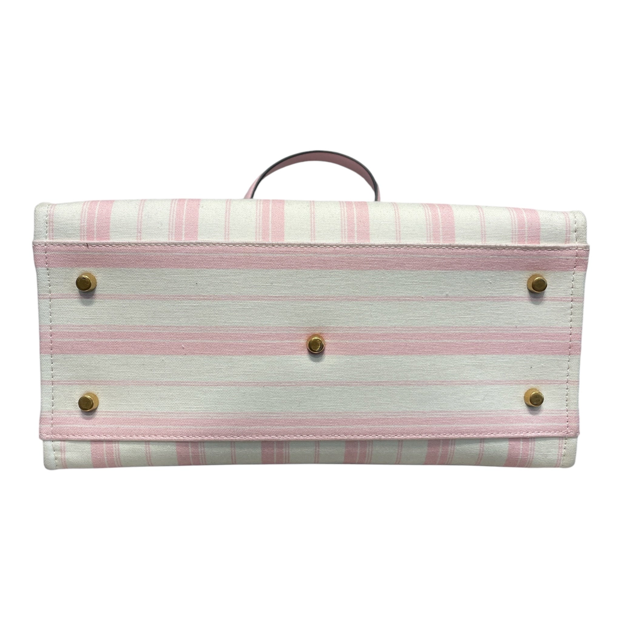 VERSACE/Cross Body Bag/Stripe/Cotton/PNK/RIVIERE CANVAS TOTE view 3