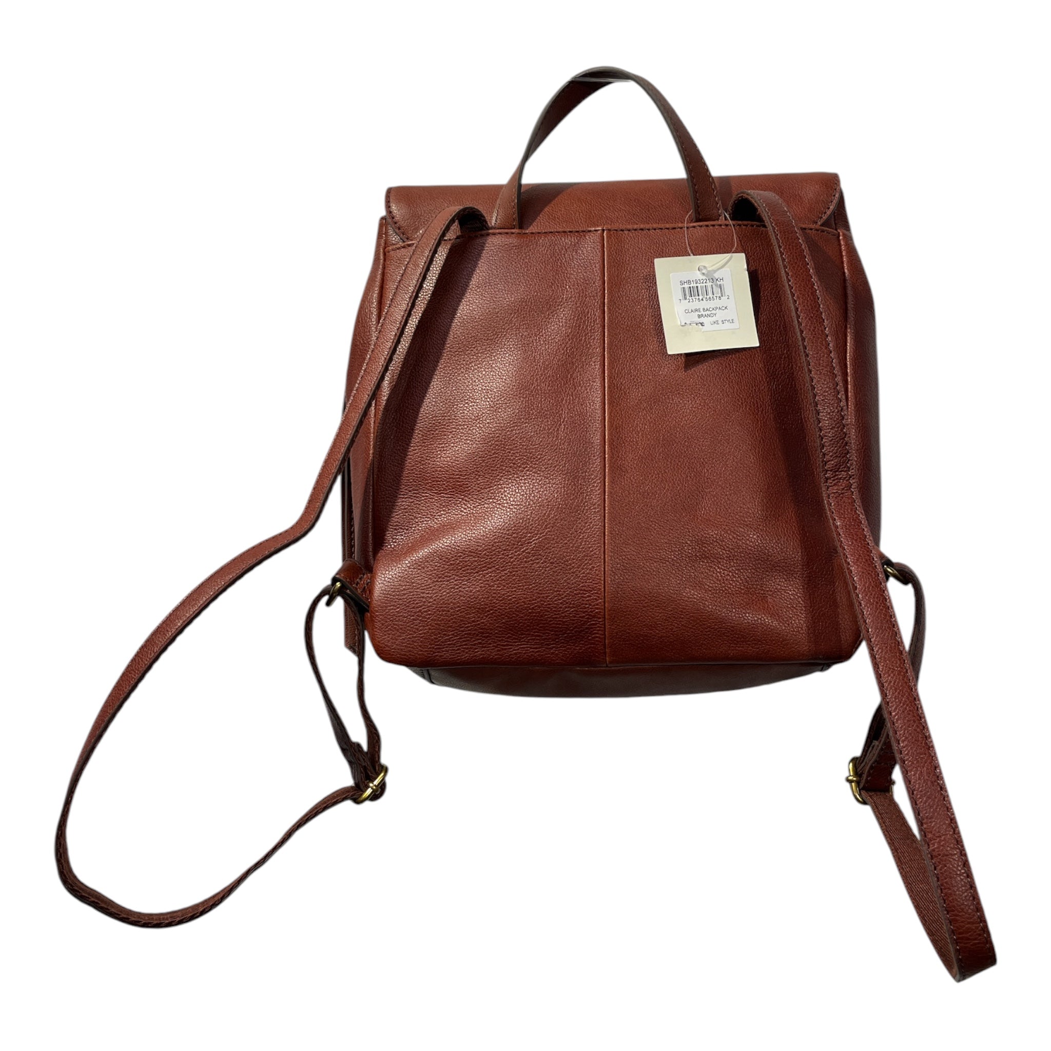 FOSSIL/Backpack/Leather/BRW/BACKPACK view 2