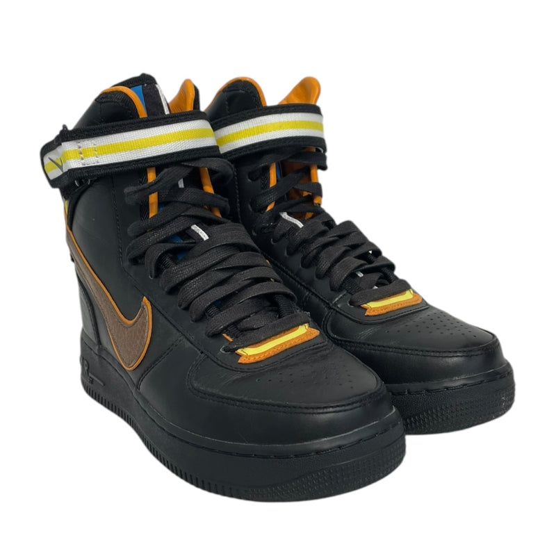 NIKE/Hi-Sneakers/US 6.5/Leather/BLK/NIKE-R.T-BLK-ORNG-HIGHTOPS